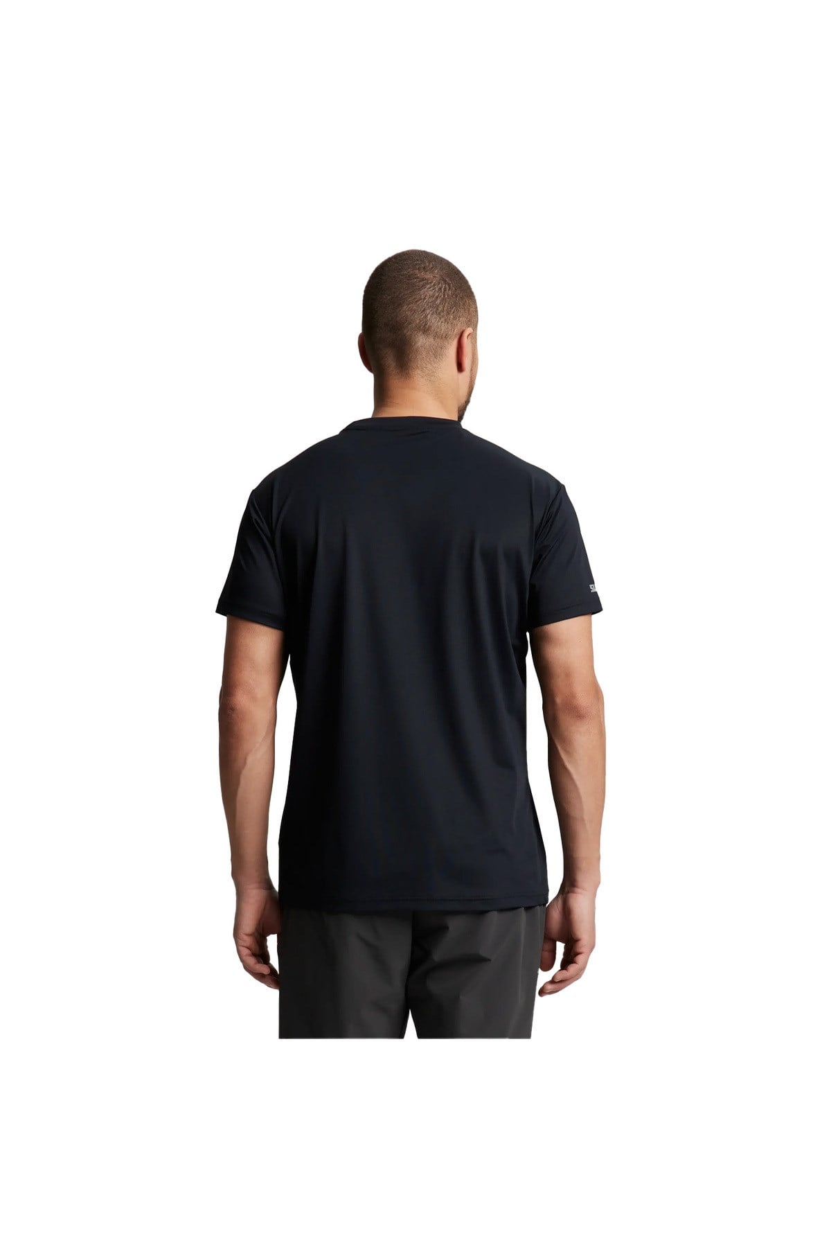 Tech Pique Erkek Siyah Tişört ERKEK T-SHIRT A112005S01