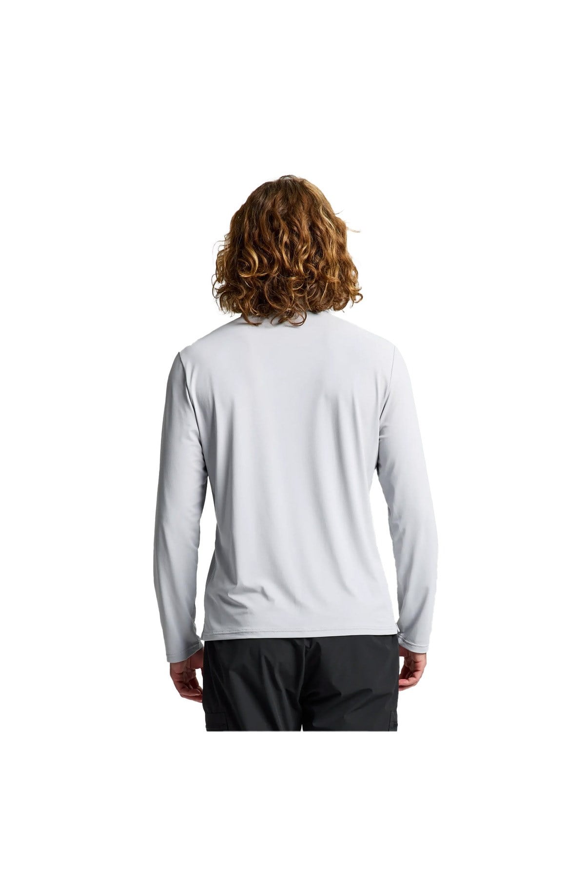 Tech Pique Polo Ls Erkek Gri Tişört ERKEK T-SHIRT A108005S01