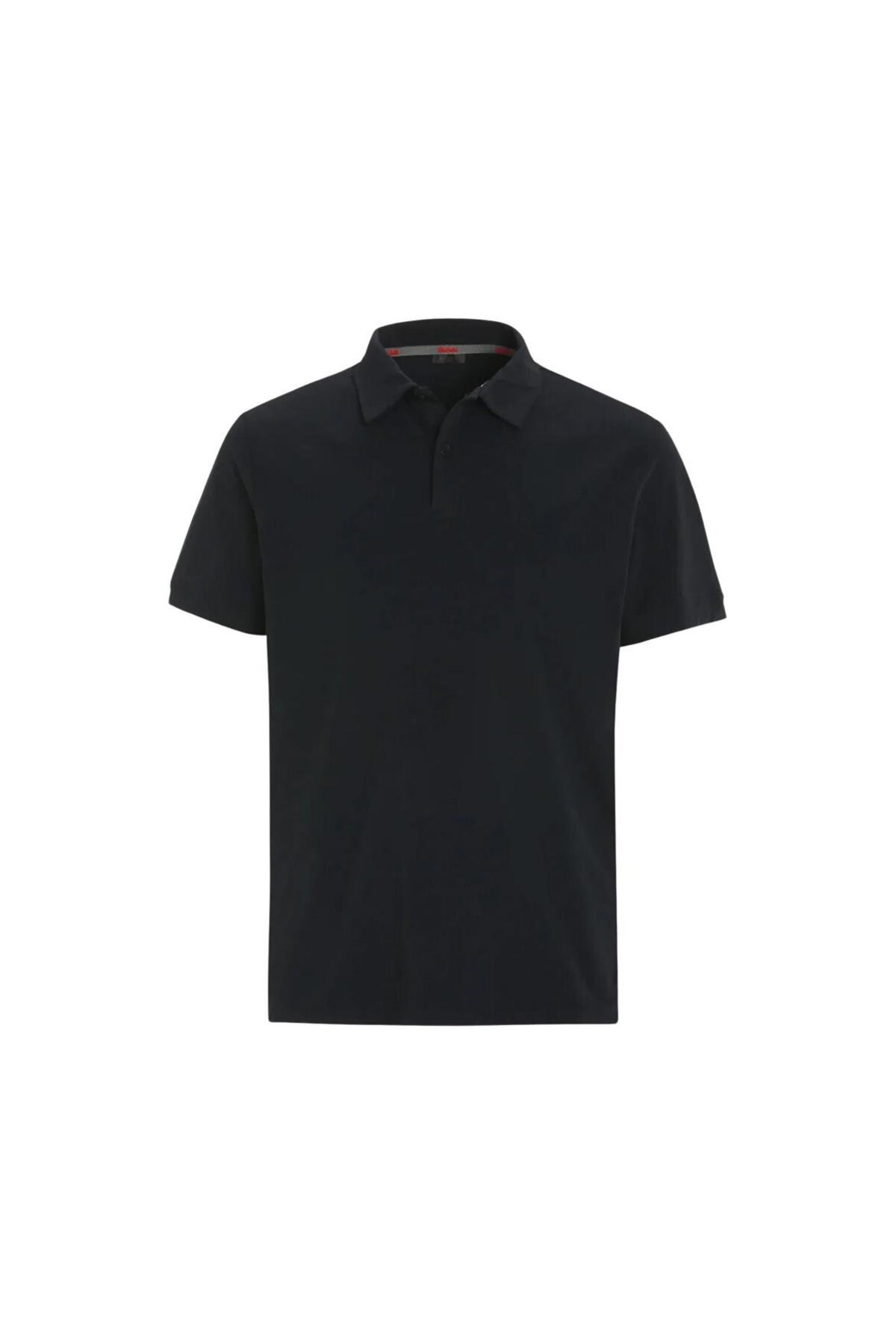 Tech Pique Polo Ss Erkek Siyah T-shirt