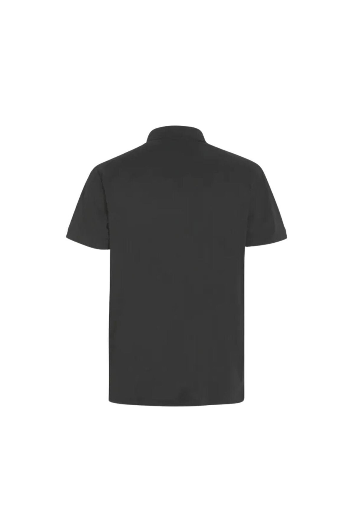 Tech Pique Polo Ss Erkek Siyah T-shirt