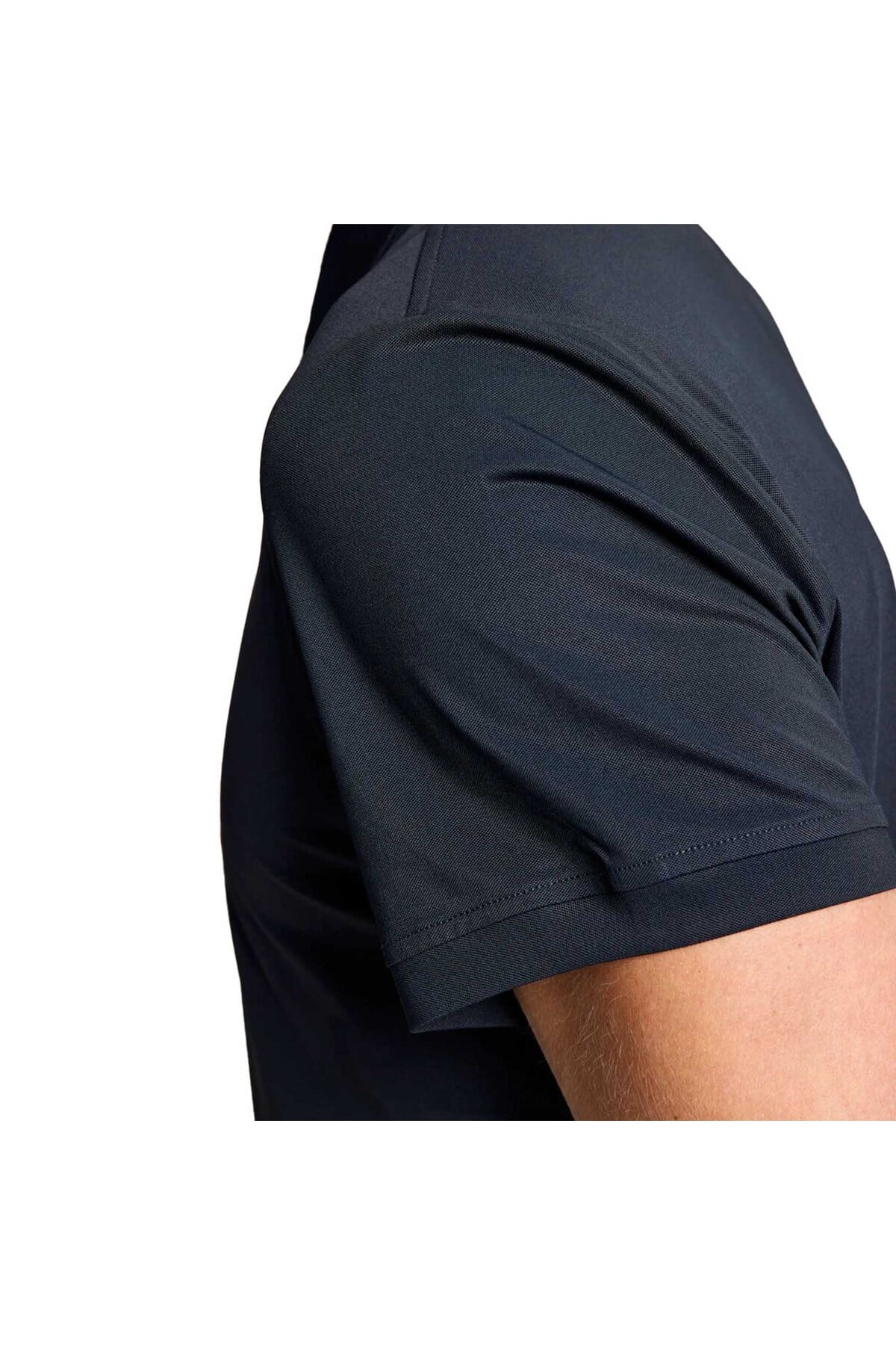 Tech Pique Polo Ss Erkek Siyah Tişört ERKEK T-SHIRT A108006S01