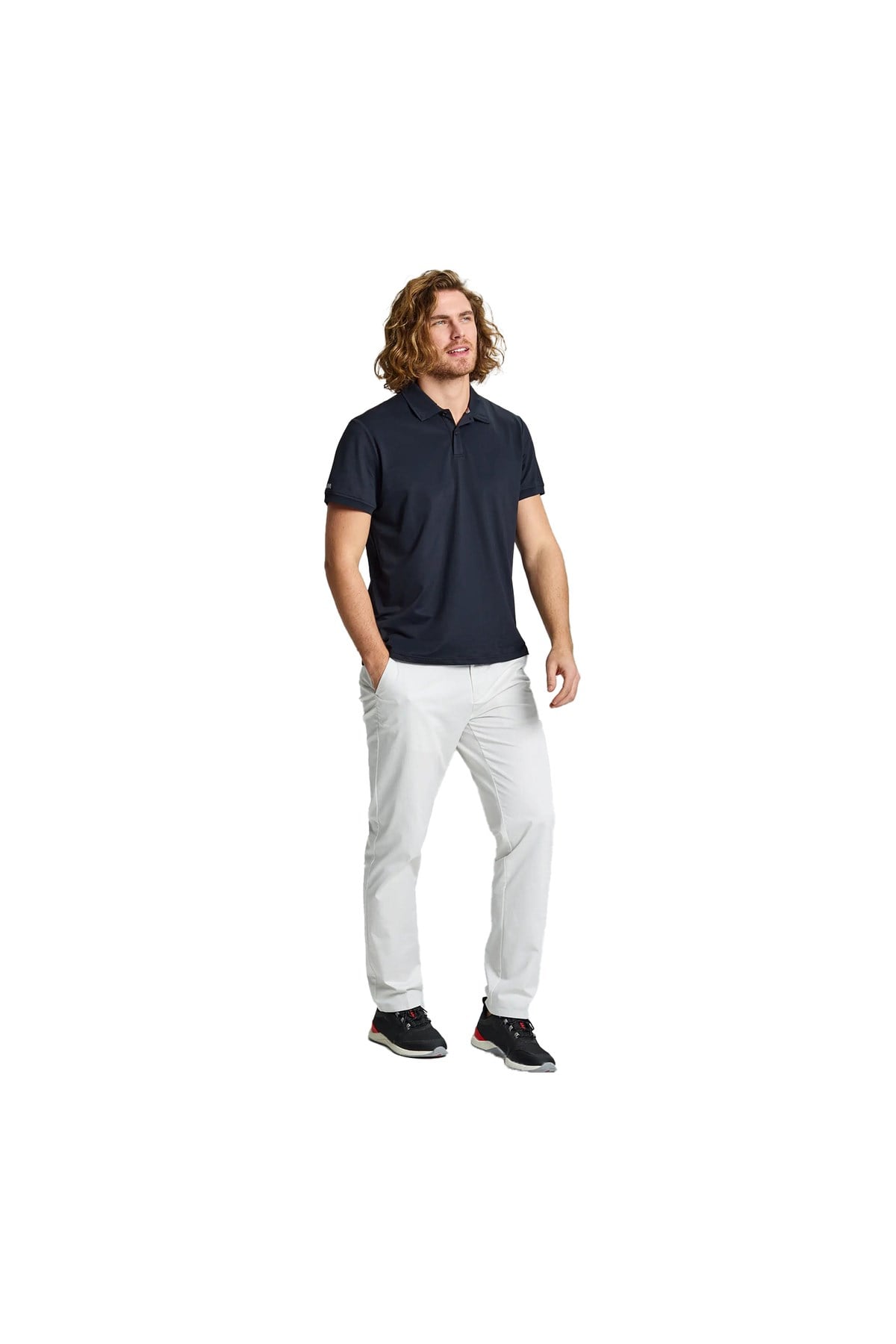 Tech Pique Polo Ss Erkek Siyah Tişört ERKEK T-SHIRT A108006S01
