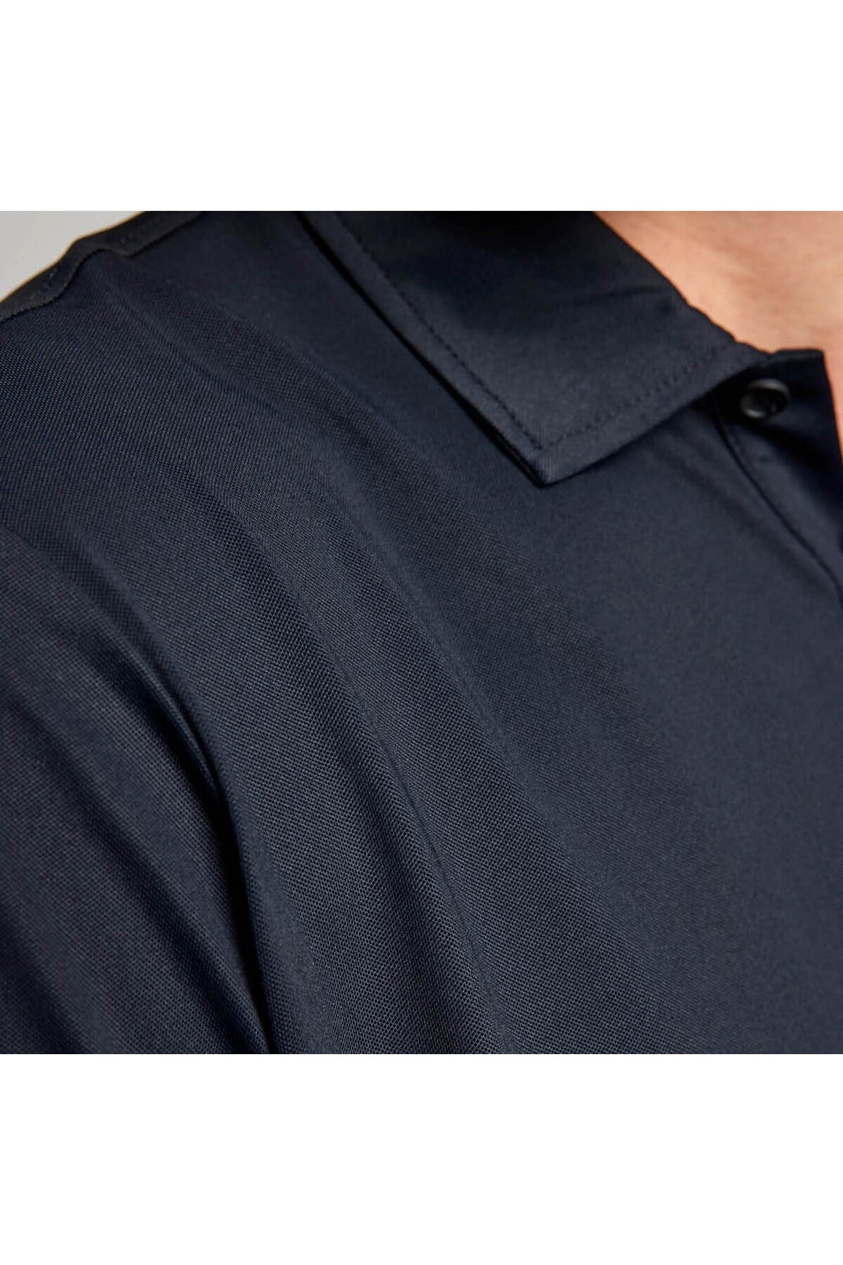 Tech Pique Polo Ss Erkek Siyah Tişört ERKEK T-SHIRT A108006S01