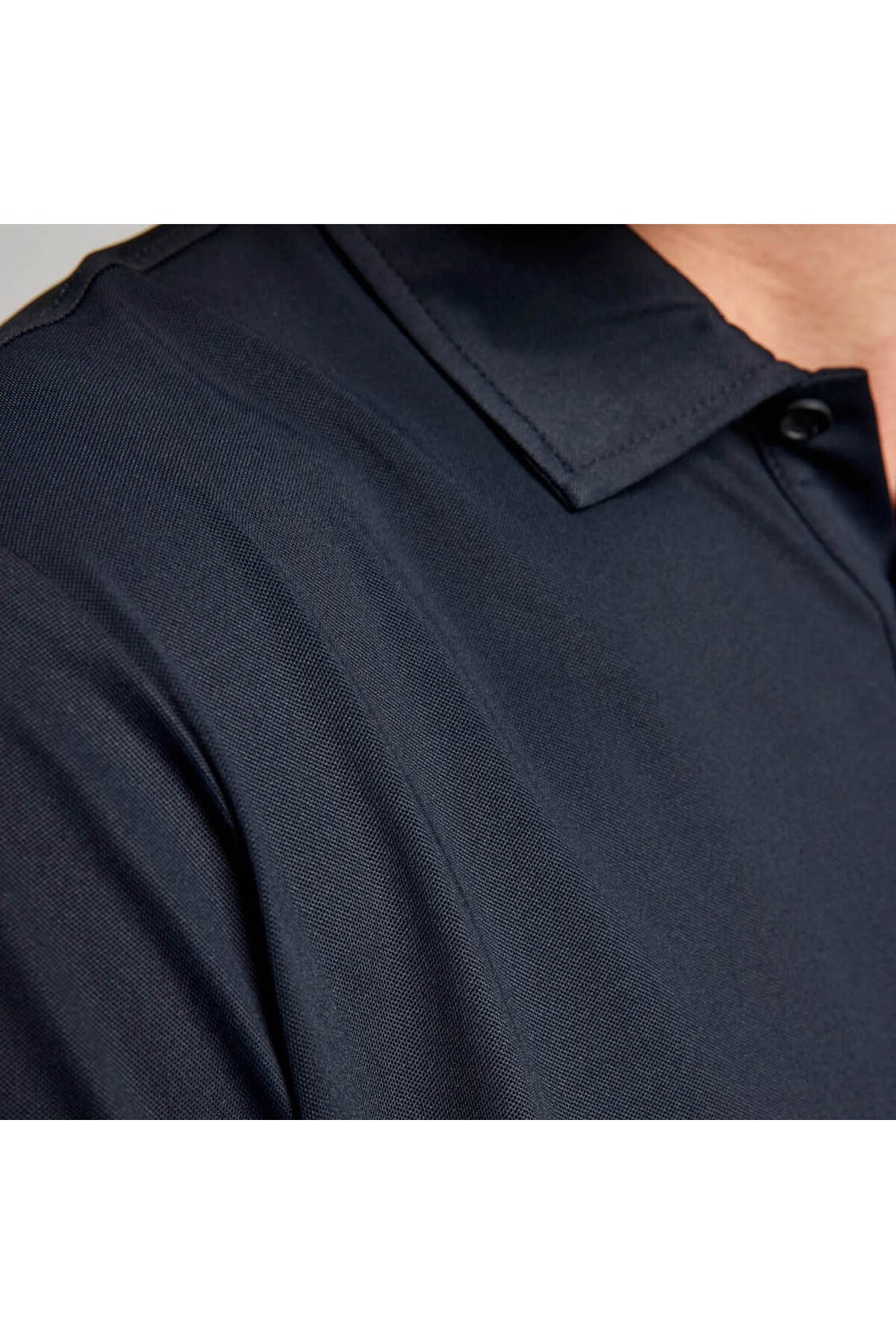 Tech Pique Polo Ss Erkek Siyah Tişört ERKEK T-SHIRT A108006S01