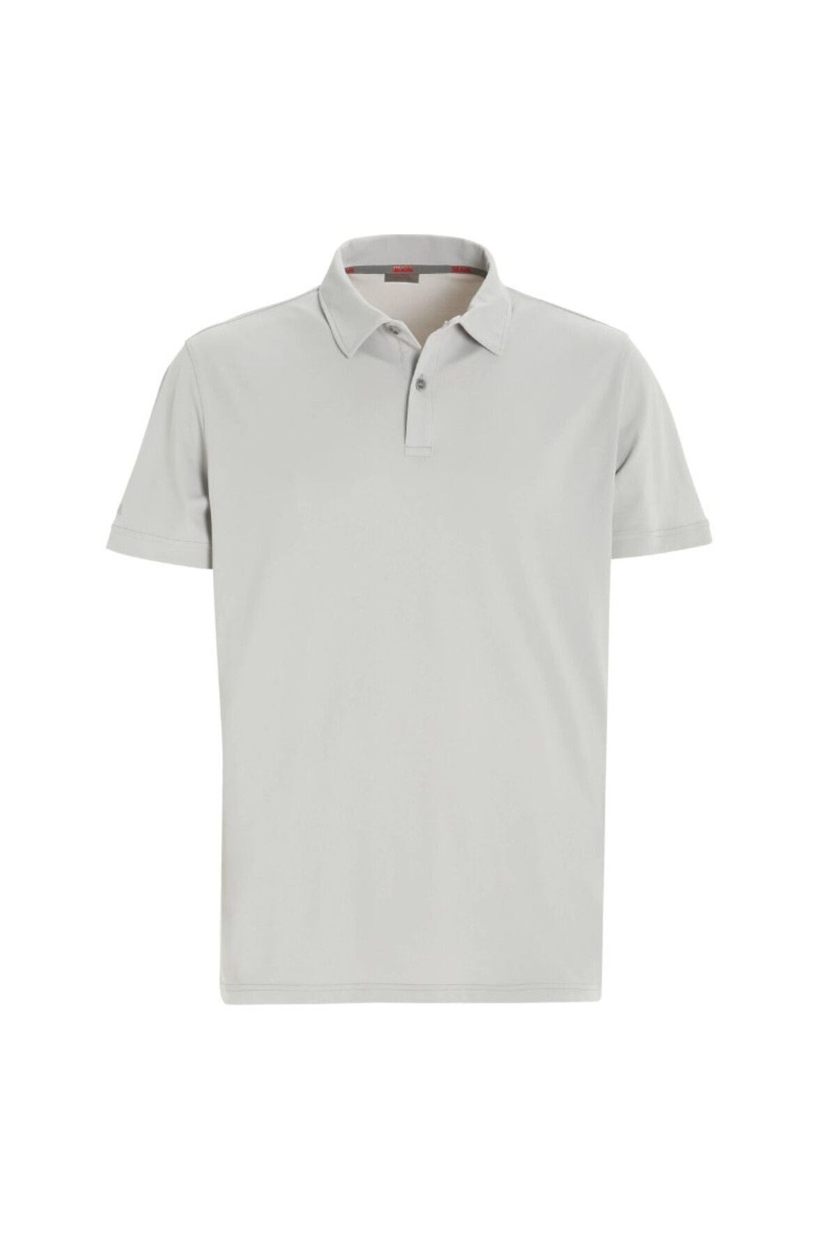 TECH PIQUE POLO SS Gri Erkek Polo Tshirt