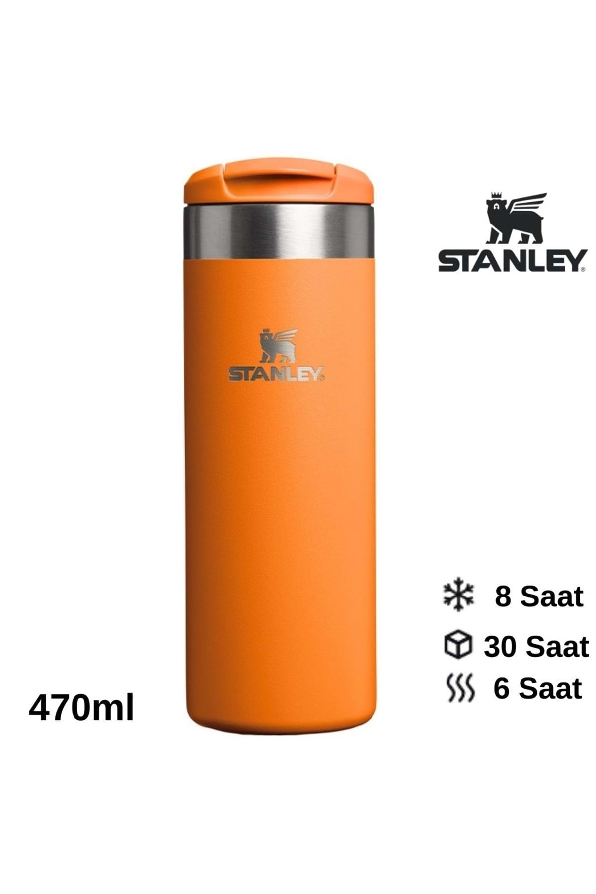 The AeroLight™ Transit Mug 0.47L Termos Kupa Bardak Matara TURUNCU