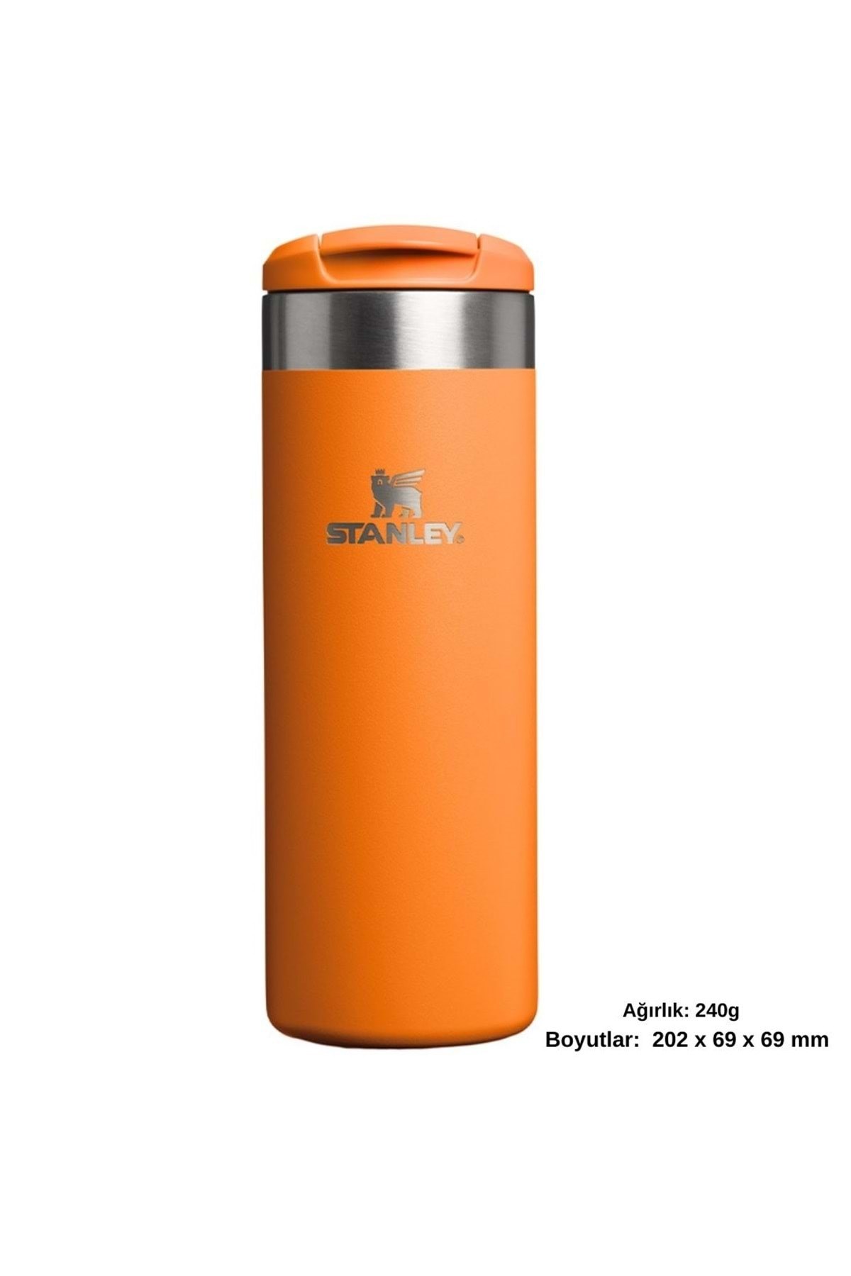 The AeroLight™ Transit Mug 0.47L Termos Kupa Bardak Matara TURUNCU