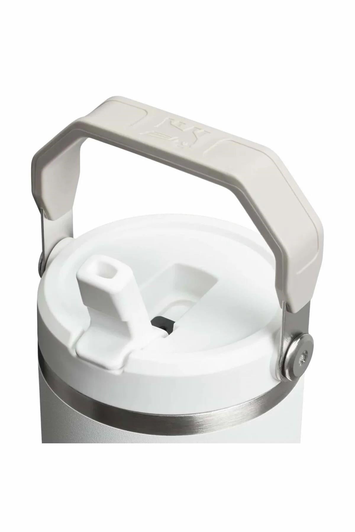 The IceFlow Flip Straw 2.0 Tumbler Pipetli Termos Bardak 0,89 LT / 30Oz Beyaz 10-12043-069