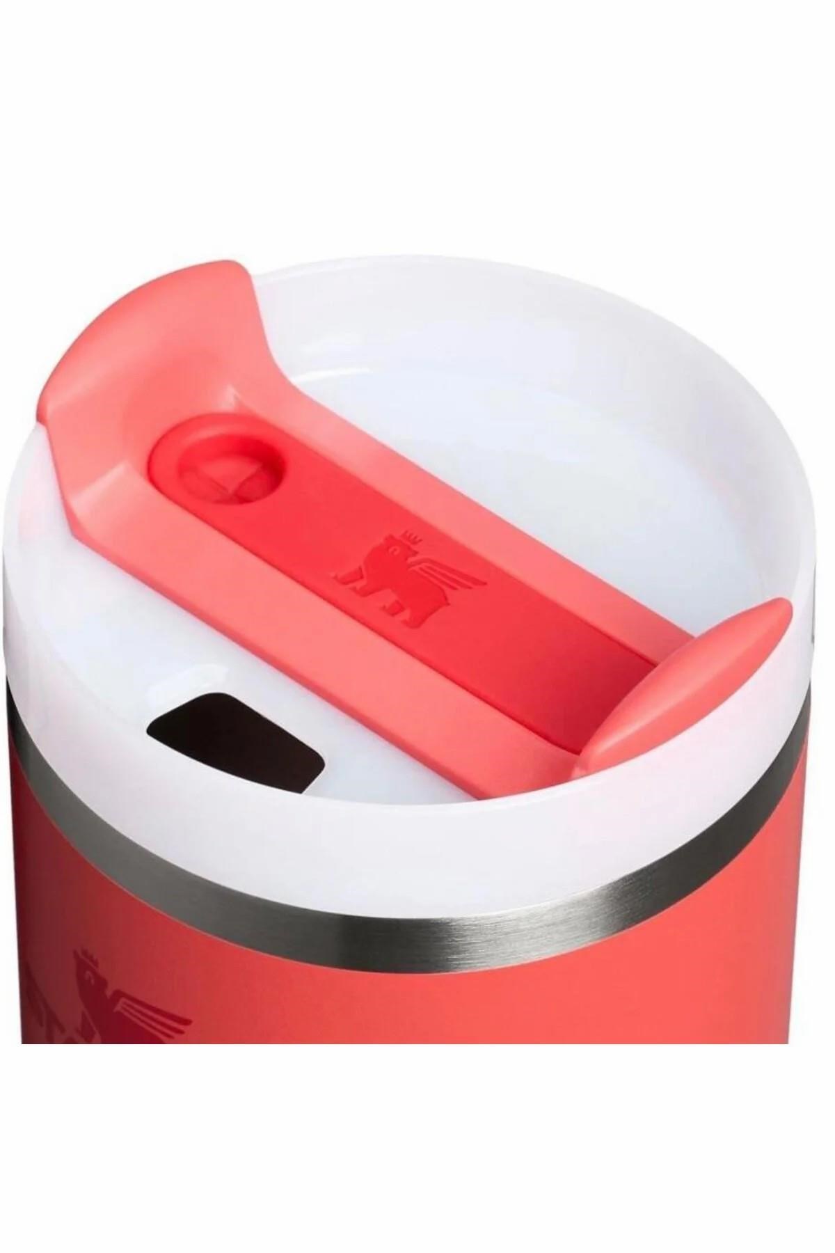 The Quencher H2.O Flowstate™ Tumbler Pipetli Termos Bardak 0.60 Lt / 20Oz Kırmızı 10-10826-