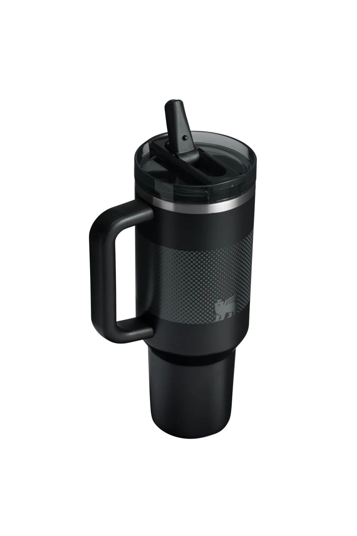 The Quencher ProTour Flip Straw Tumbler Pipetli Termos 1,18 LT Pipetli Matara SİYAH