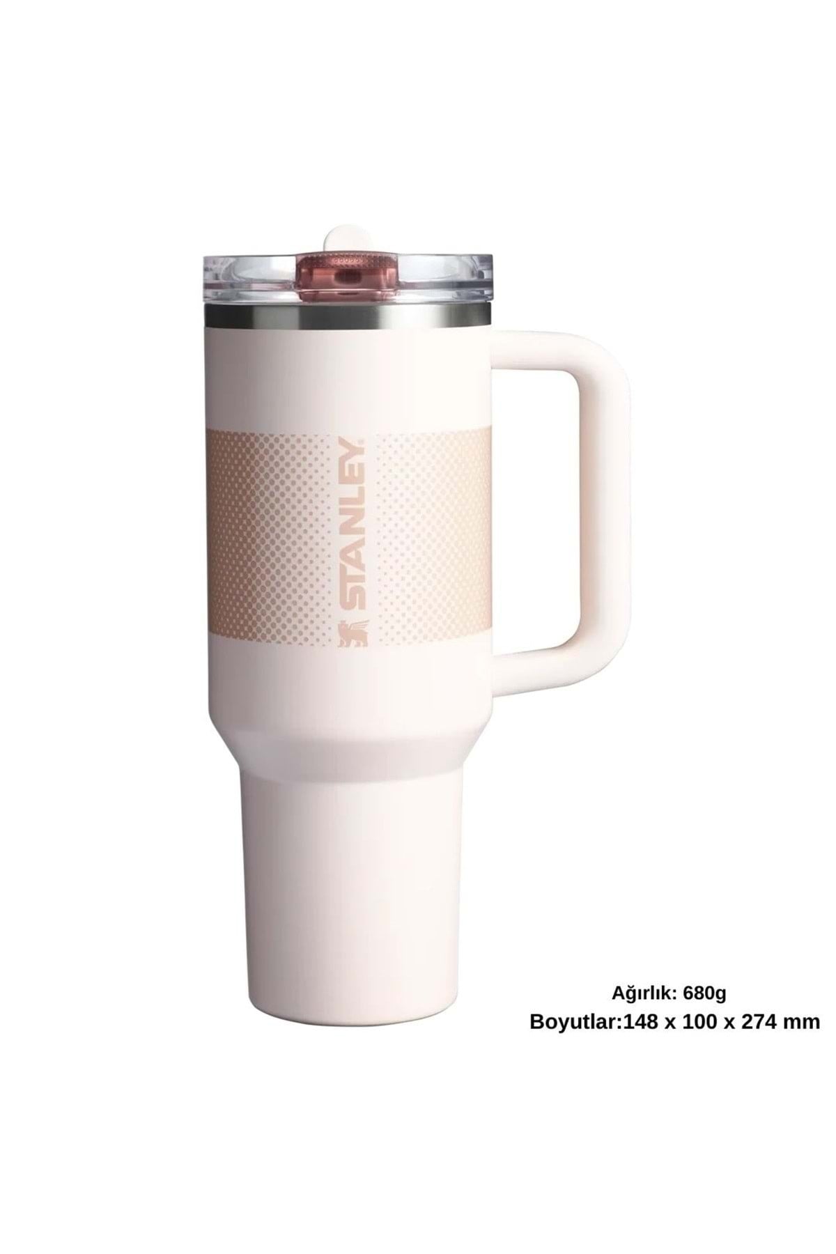 The Quencher ProTour Flip Straw Tumbler Pipetli Termos 1,18 LT Pipetli Matara PUDRA