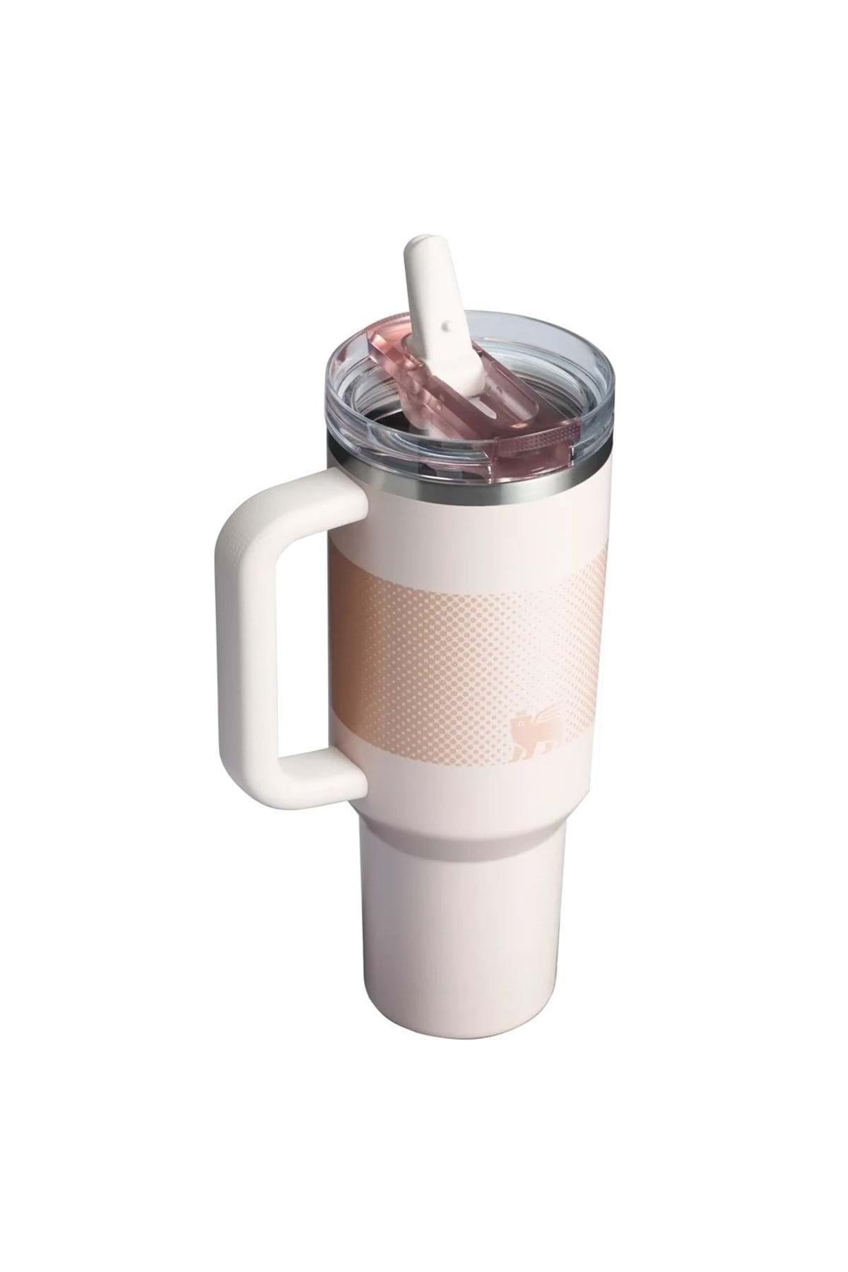 The Quencher ProTour Flip Straw Tumbler Pipetli Termos 1,18 LT Pipetli Matara PUDRA