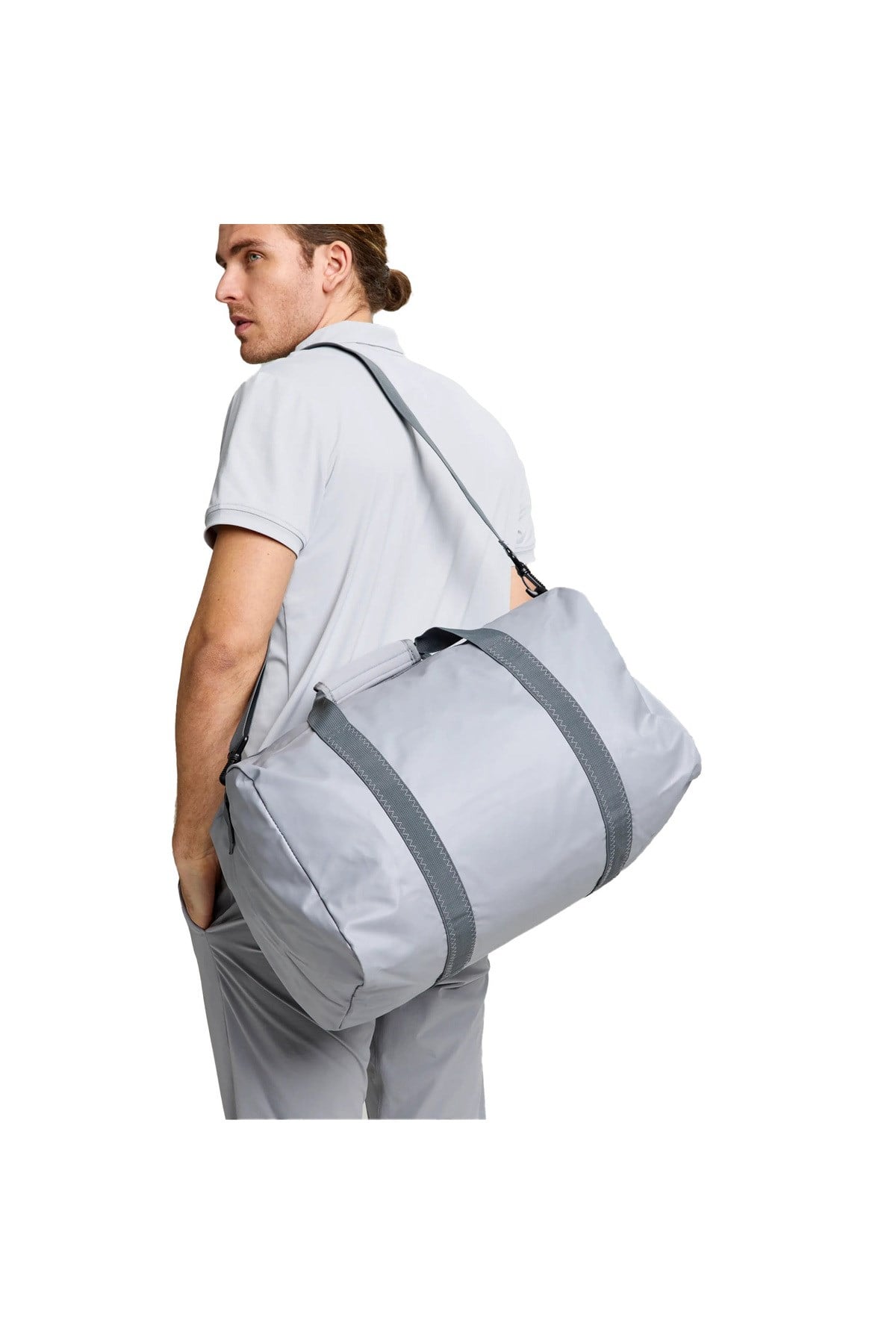 Wr Duffle Bag Unisex Gri Valiz