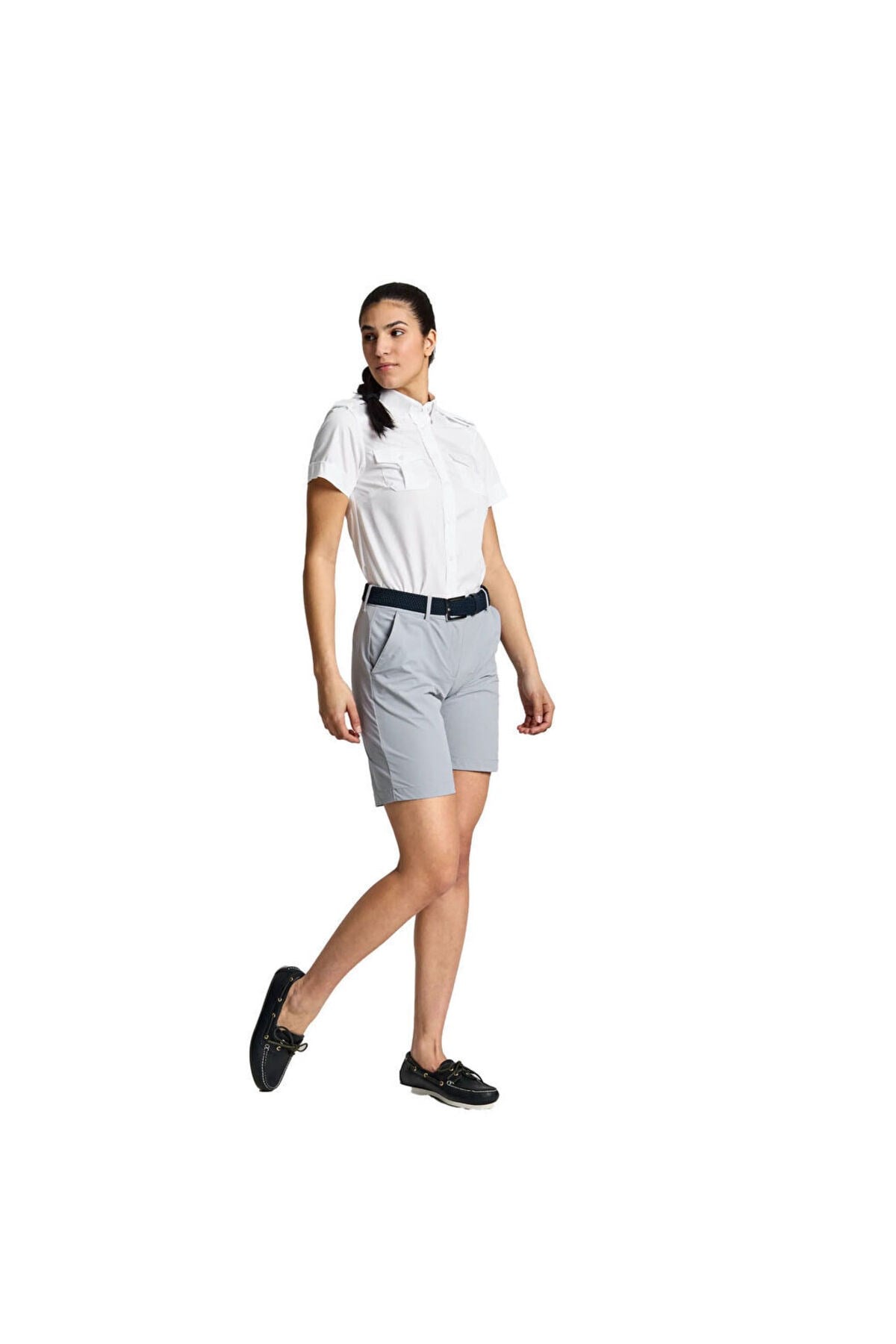 Ws Tech Chino Short Kadın Gri Şort