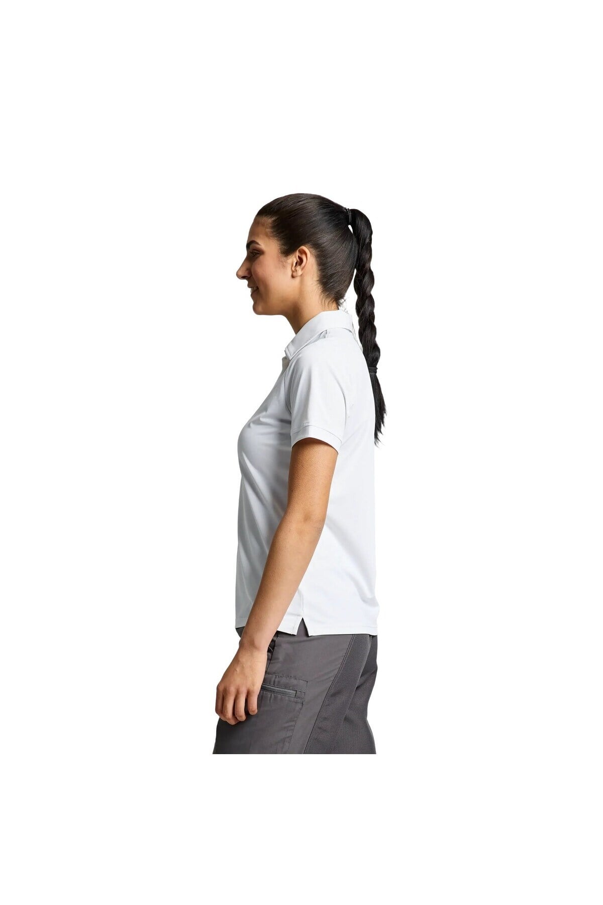 Ws Tech Pique Polo Kadın Beyaz Tişört KADIN T-SHIRT A908003S01