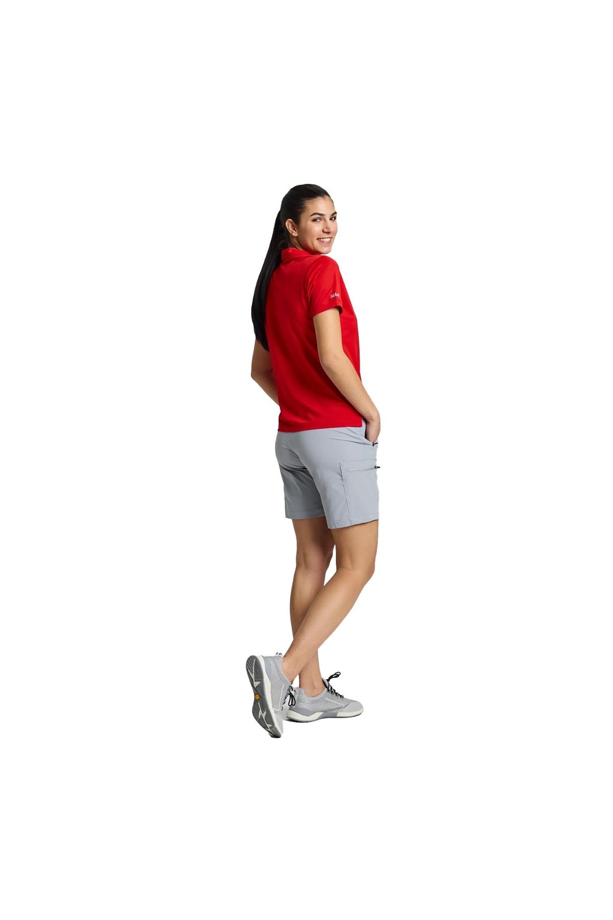 Ws Tech Pique Polo Kadın Kırmızı Tişört KADIN T-SHIRT A908003S01