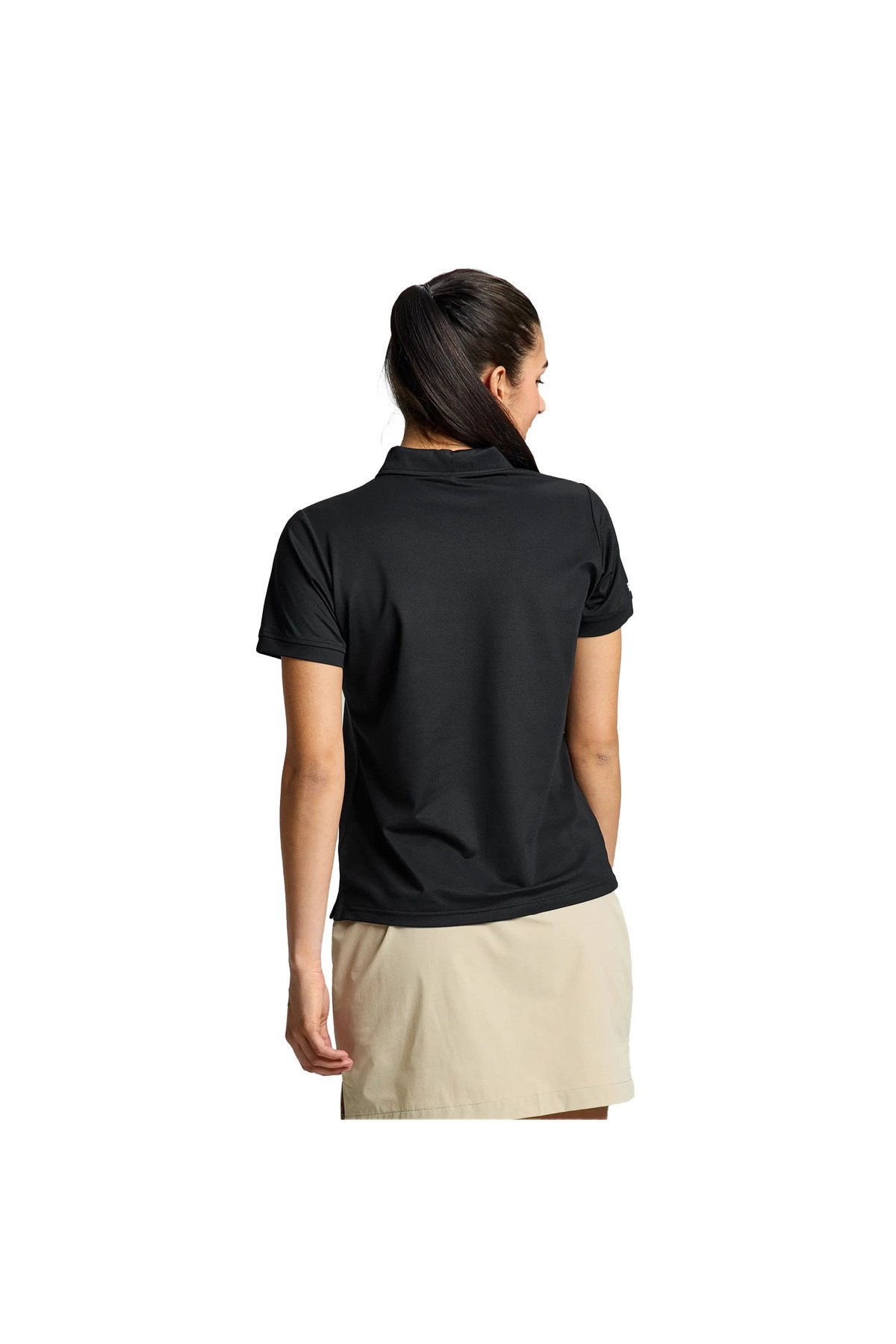 Ws Tech Pique Polo Kadın Siyah Tişört KADIN T-SHIRT A908003S01