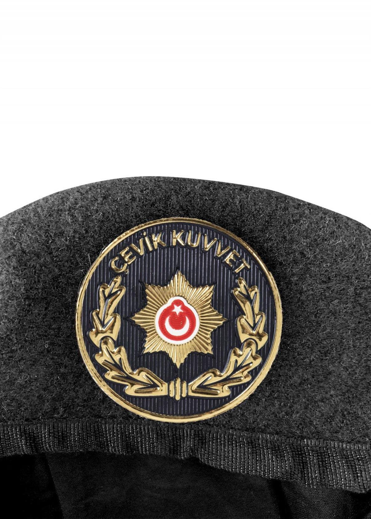 Çevik Kuvvet Polisi MalzemeleriSiyah Çevik Kuvvet  Müdür Yan Bere