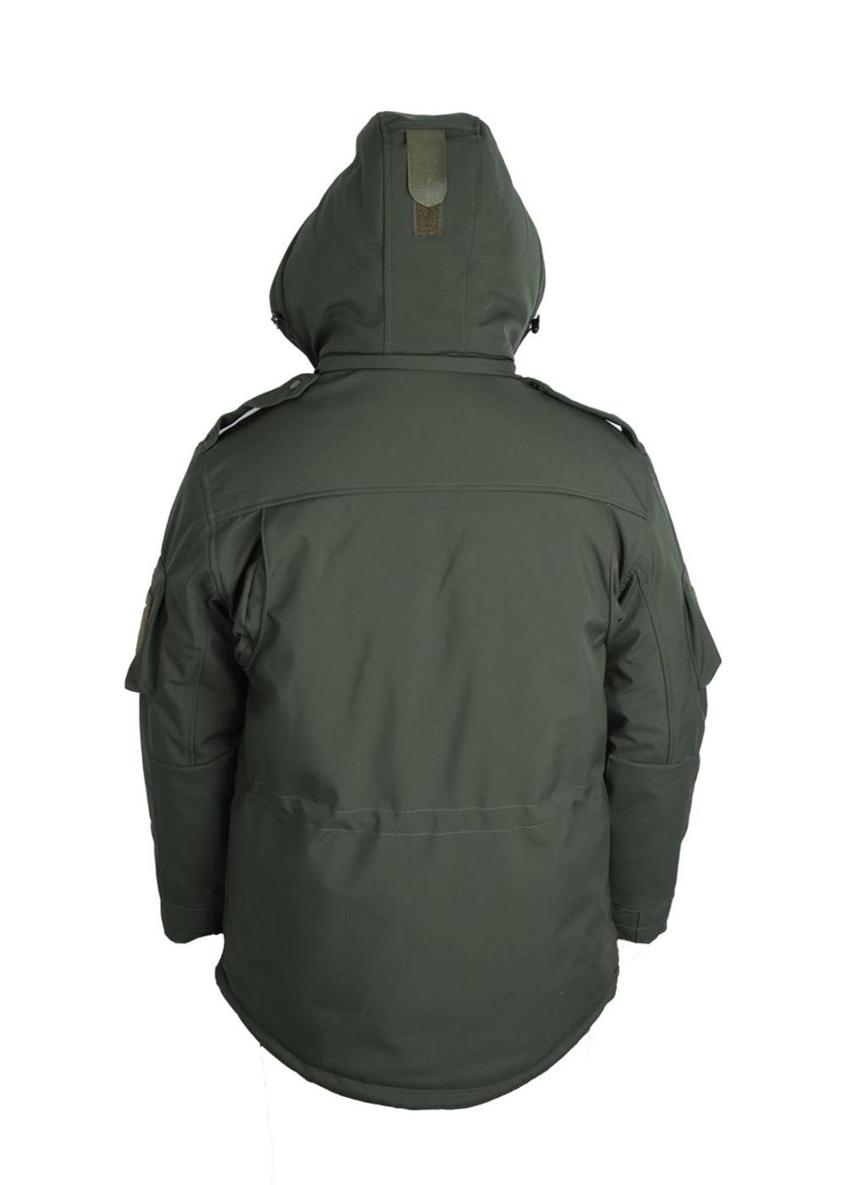 Outdoor Mont ve PolarlarHaki Mont Rüzgara Ve Soğuğa Karşı Dayanıklı