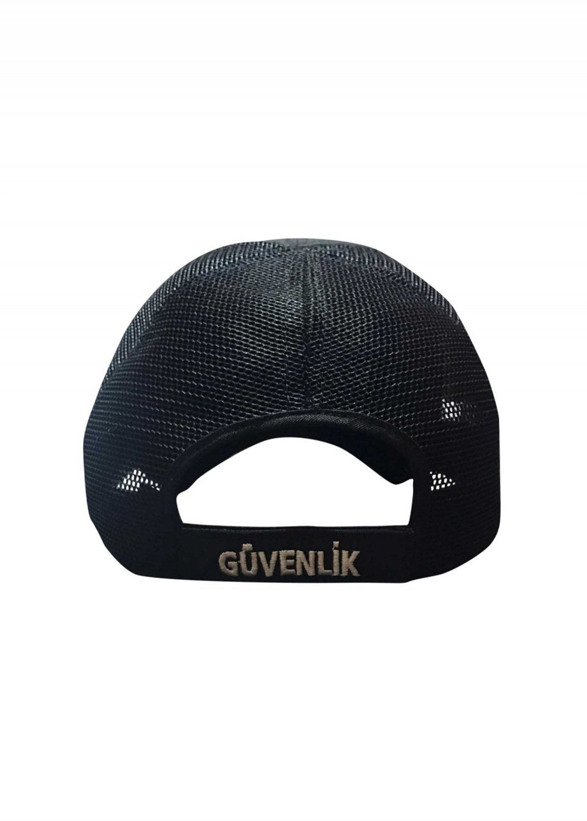 Siyah Güvenlik Şapkası Reflektörlü