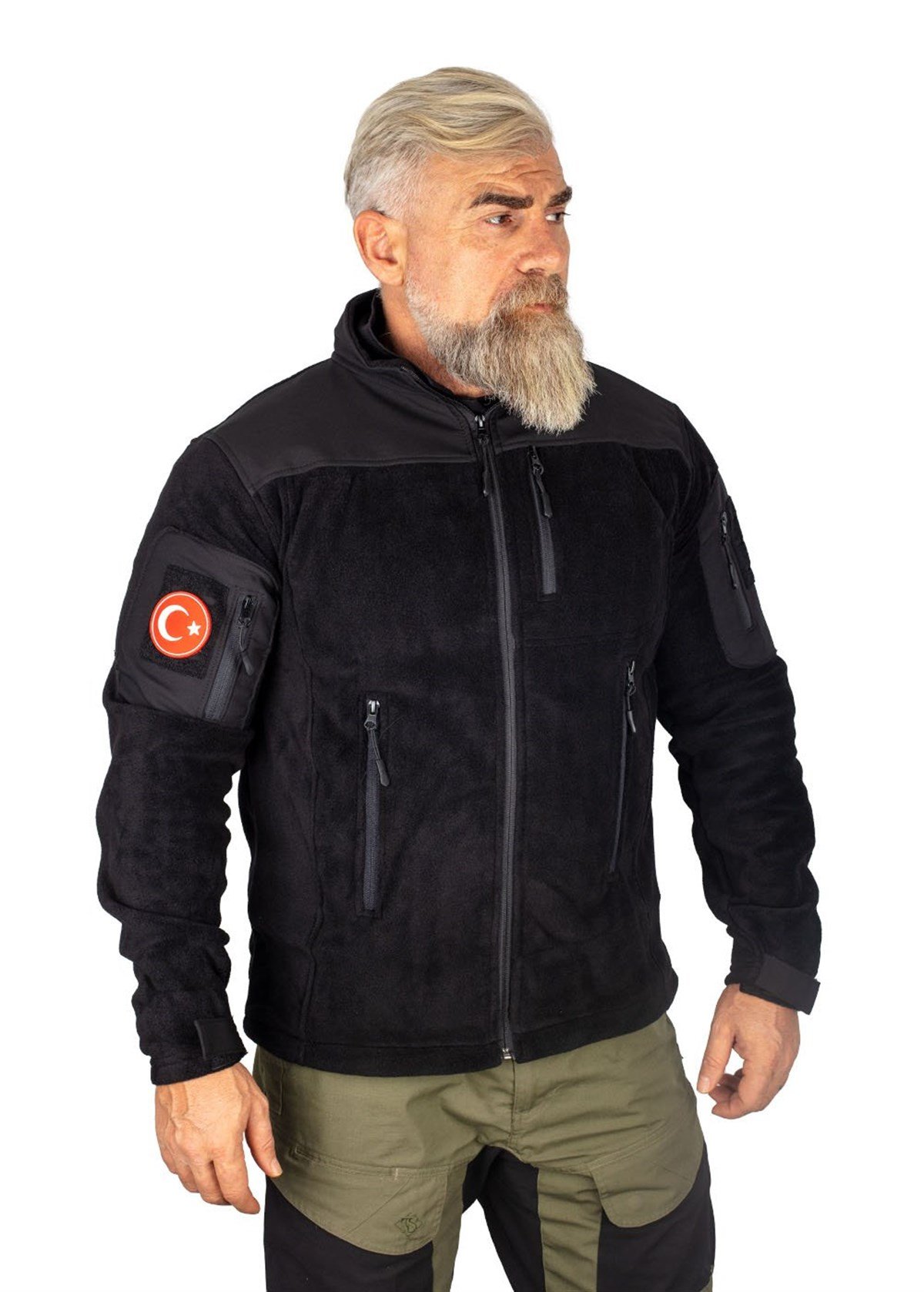 Taktikal Siyah Renk Polar Mont EDK