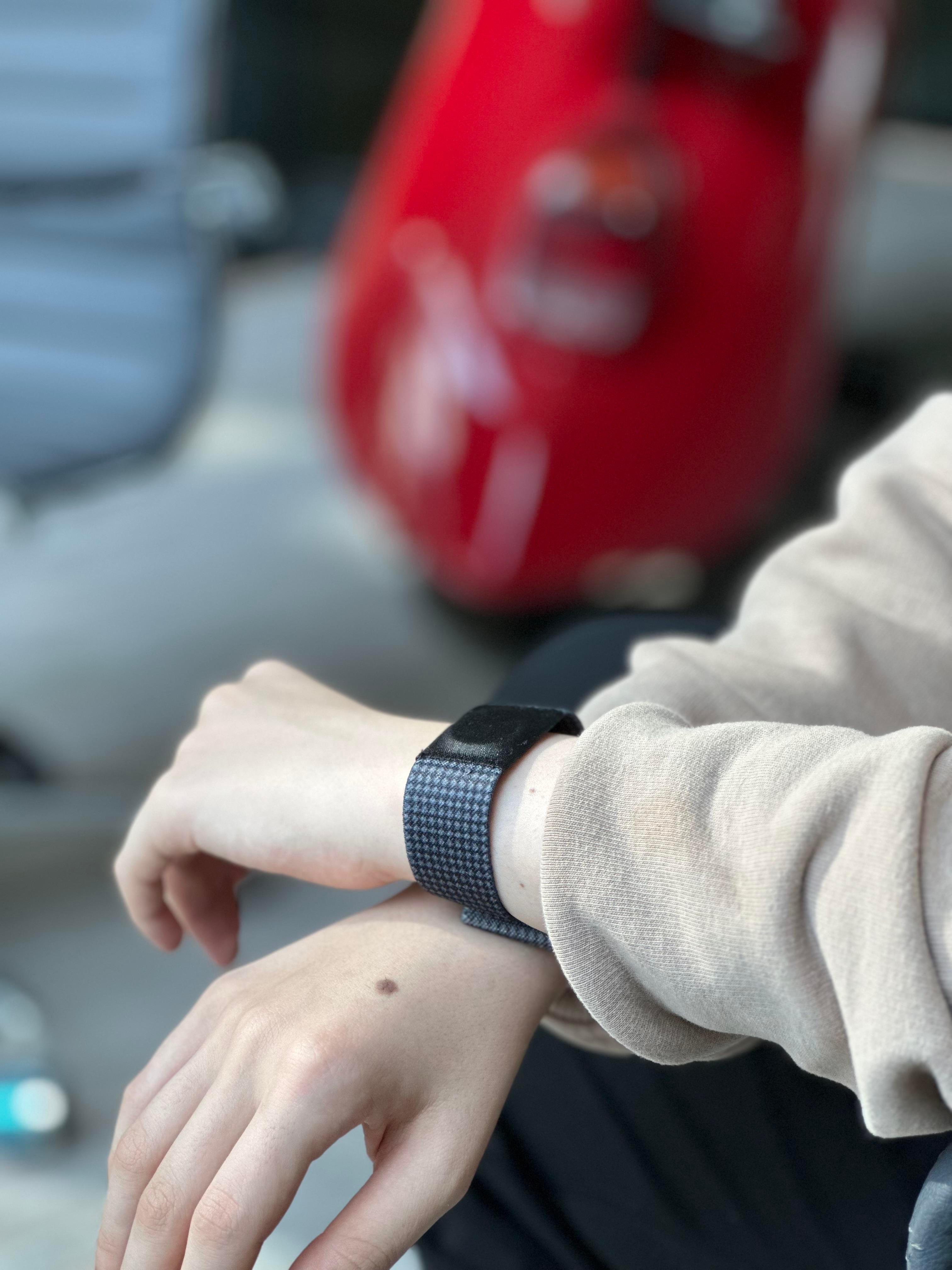 13.56 MHz RFID Göstergeç Silikon Bileklik