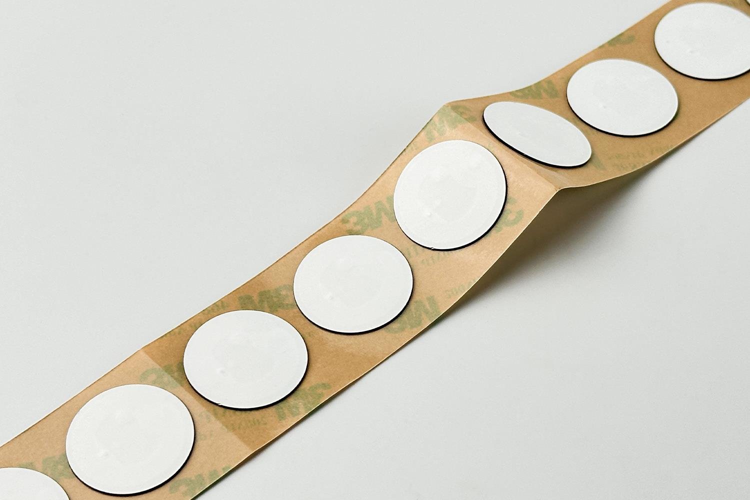 25mm Dia HF RFID Esnek Metal Etiketi - Ntag213
