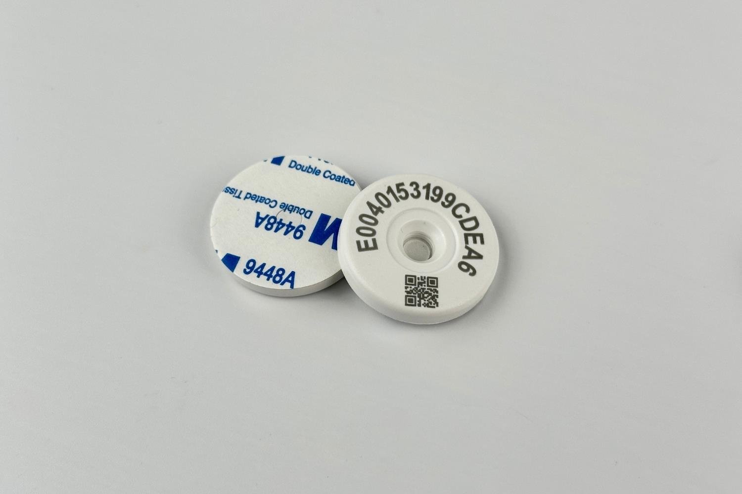 ABS NFC Hard Tag + QR Metal Üstü
