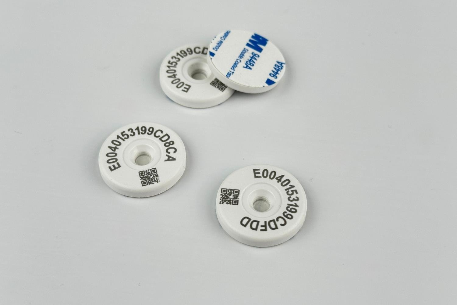 ABS NFC Hard Tag + QR Metal Üstü
