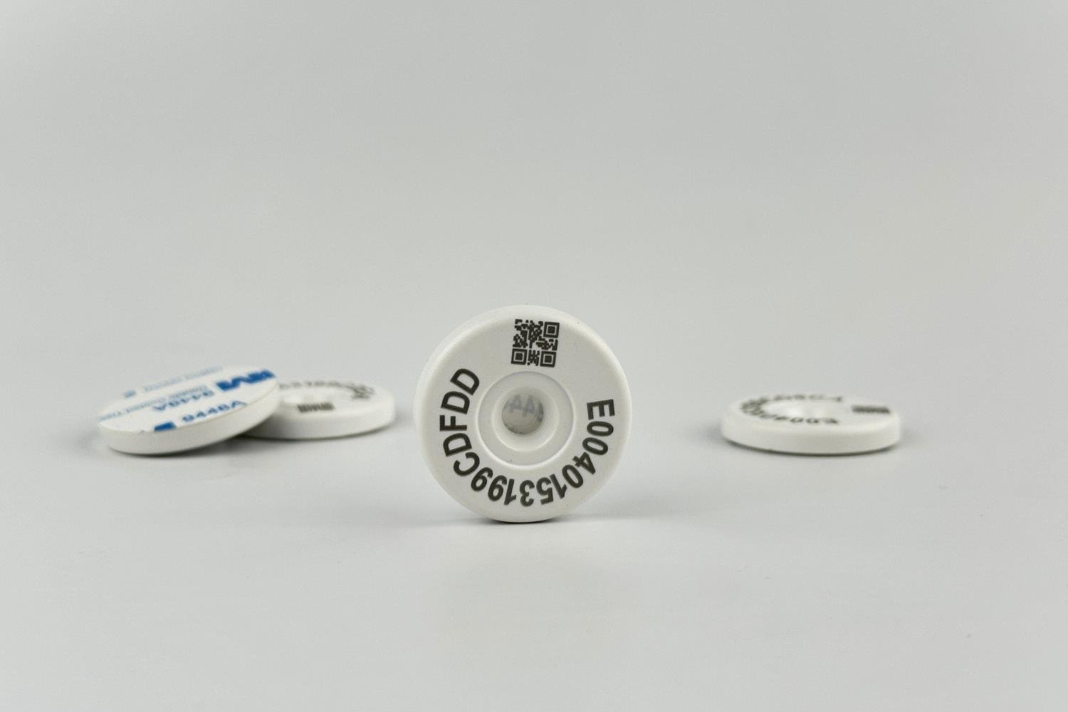ABS NFC Hard Tag + QR Metal Üstü