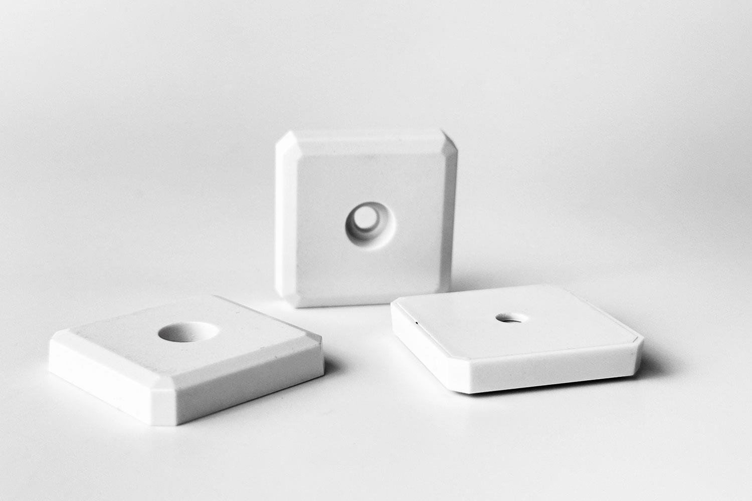 ABS Token NFC/HF 32*32mm Sert Etiket