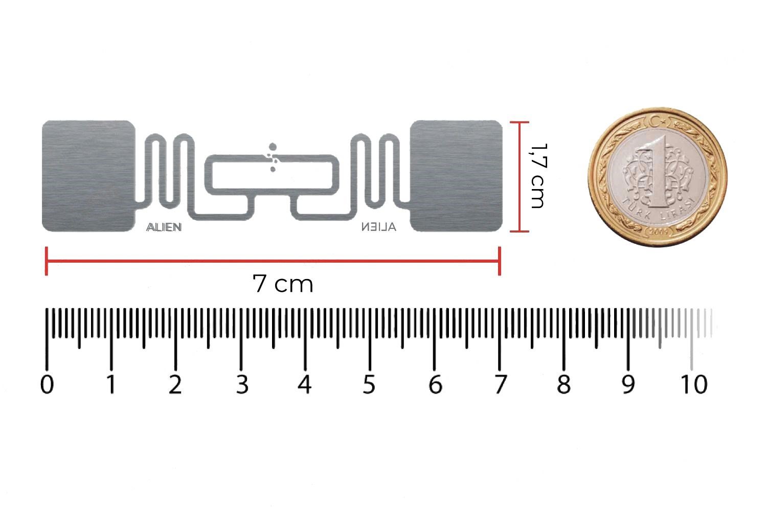 Alien ALN-9762 WRW Barkodlu RFID Etiket