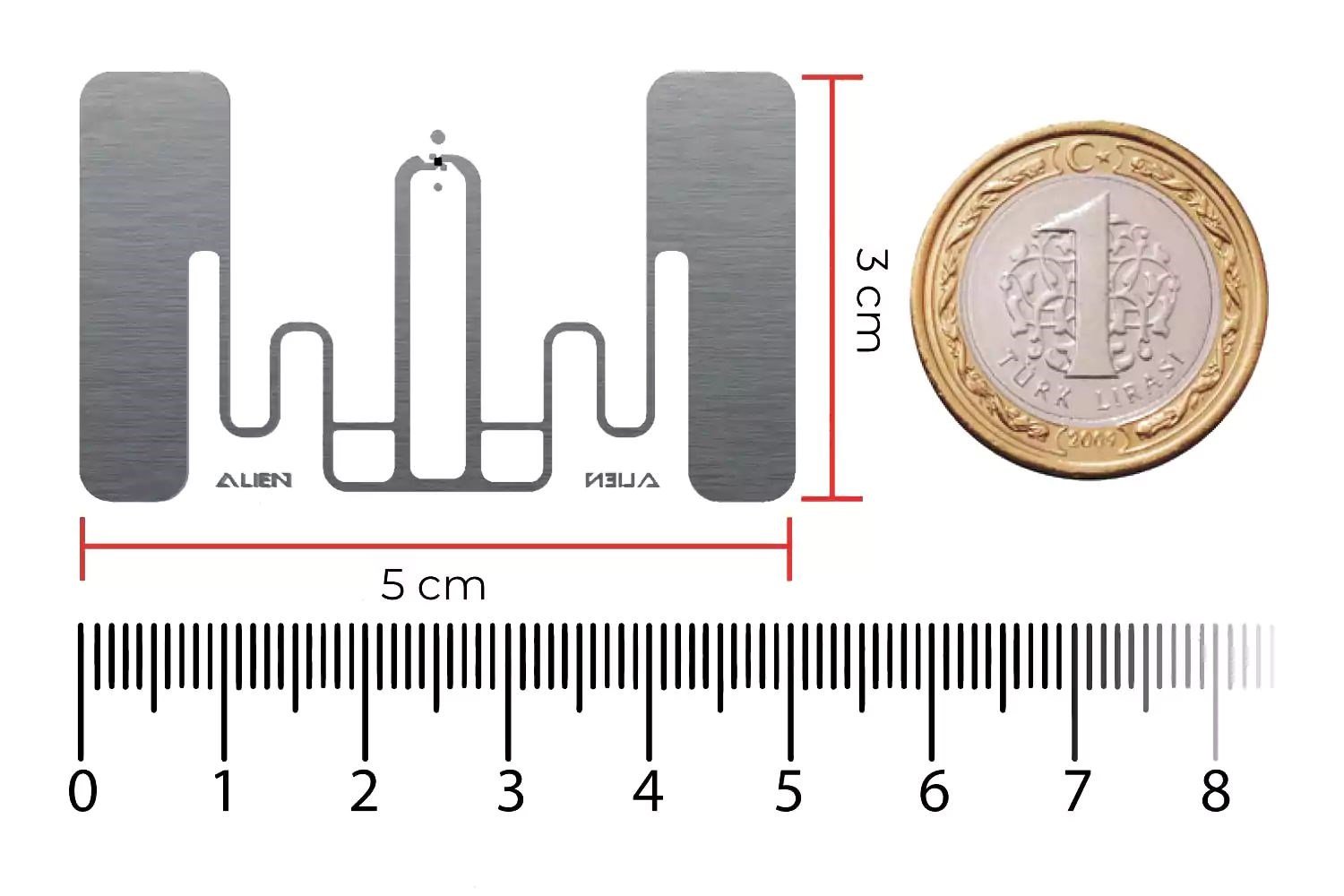 Alien ALN 9827 WRW UHF RFID Etiket