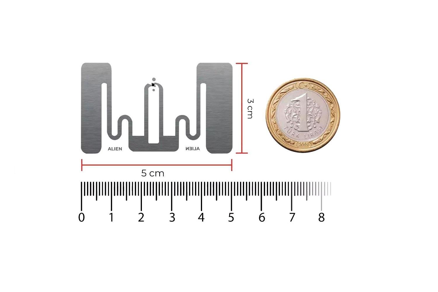 Alien ALN 9828 WRT UHF RFID Etiket