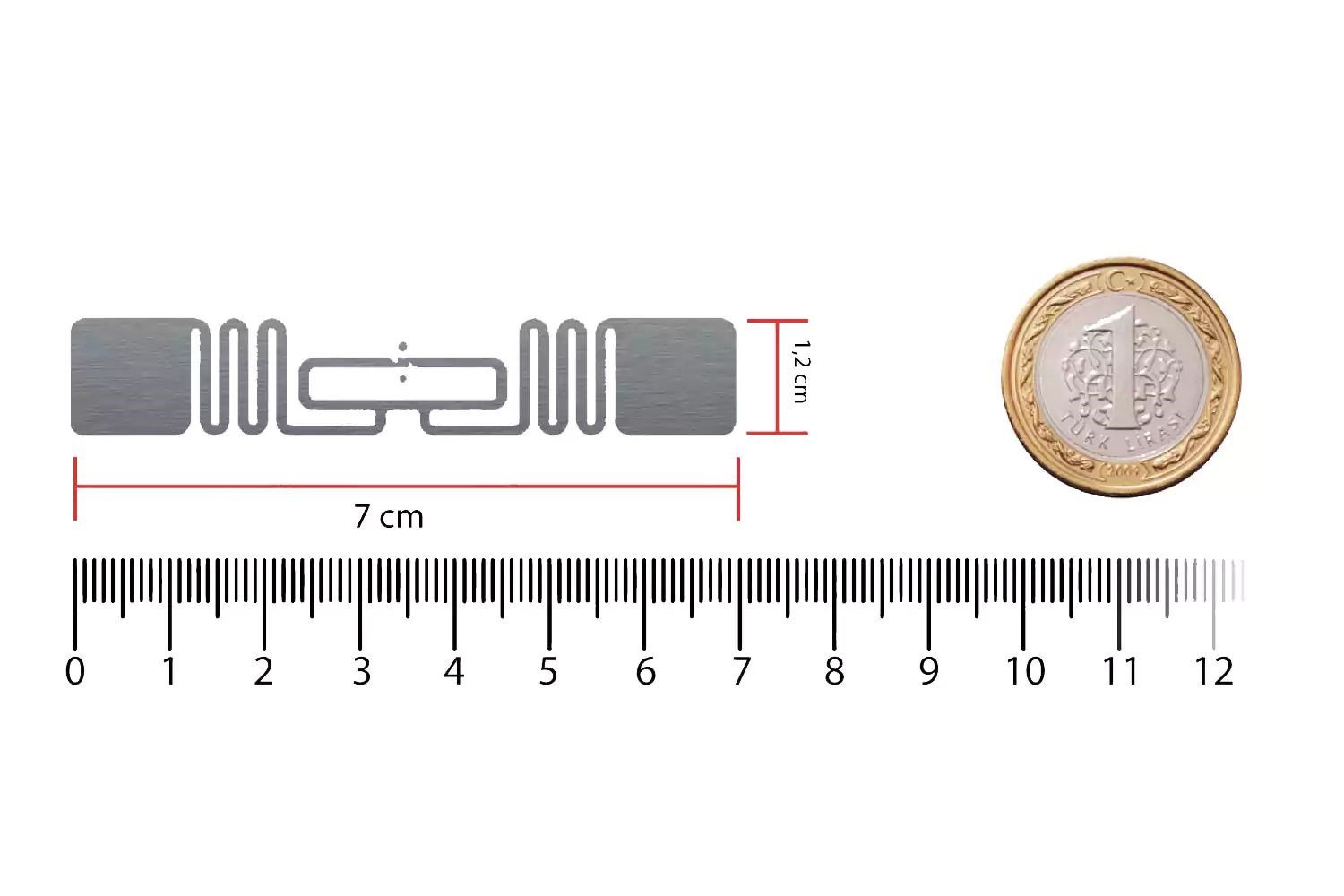 Alien ALN 9835 WRW UHF RFID Etiket