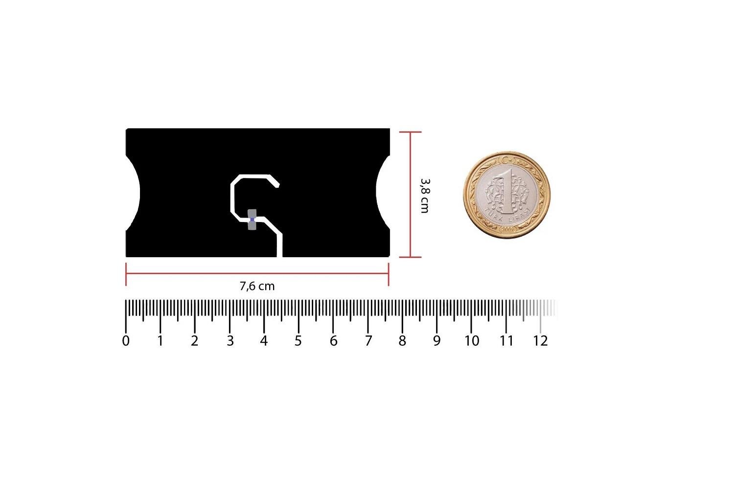 Avery Dennison AD-550m5 UHF RFID علامة