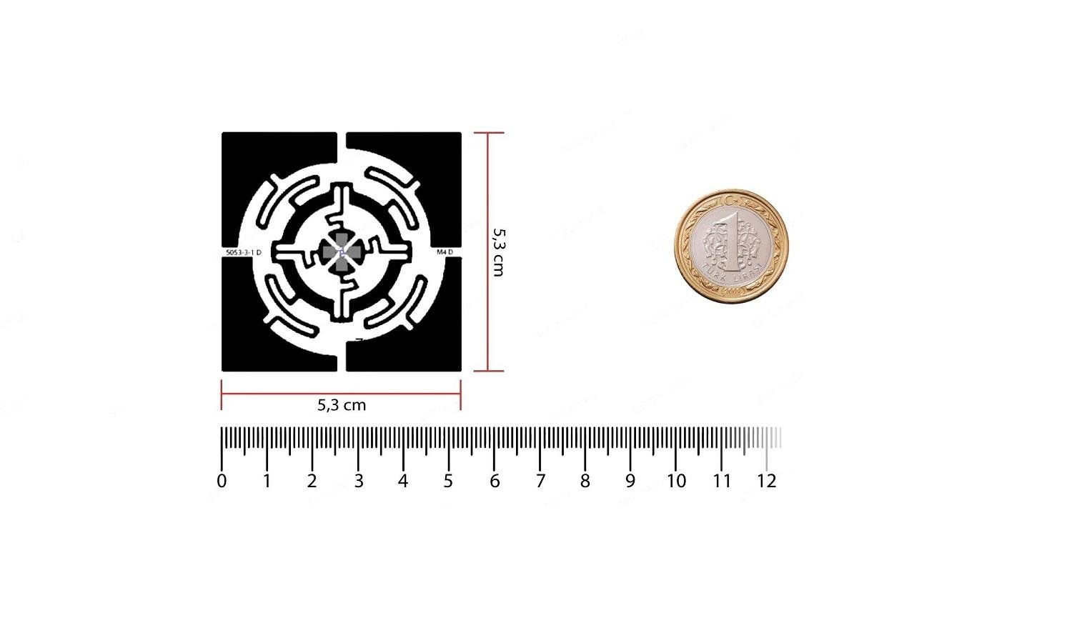 Avery Dennison AD-681M4D UHF RFID علامة