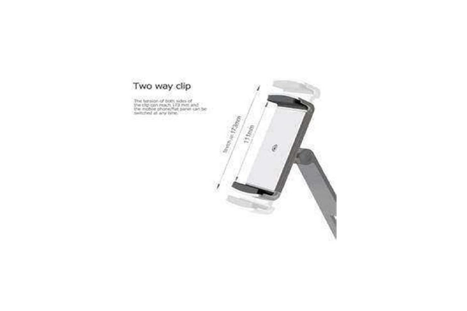 Ayarlanabilir Gri Telefon ve Tablet Standı 4.7 ~ 12.9 inç