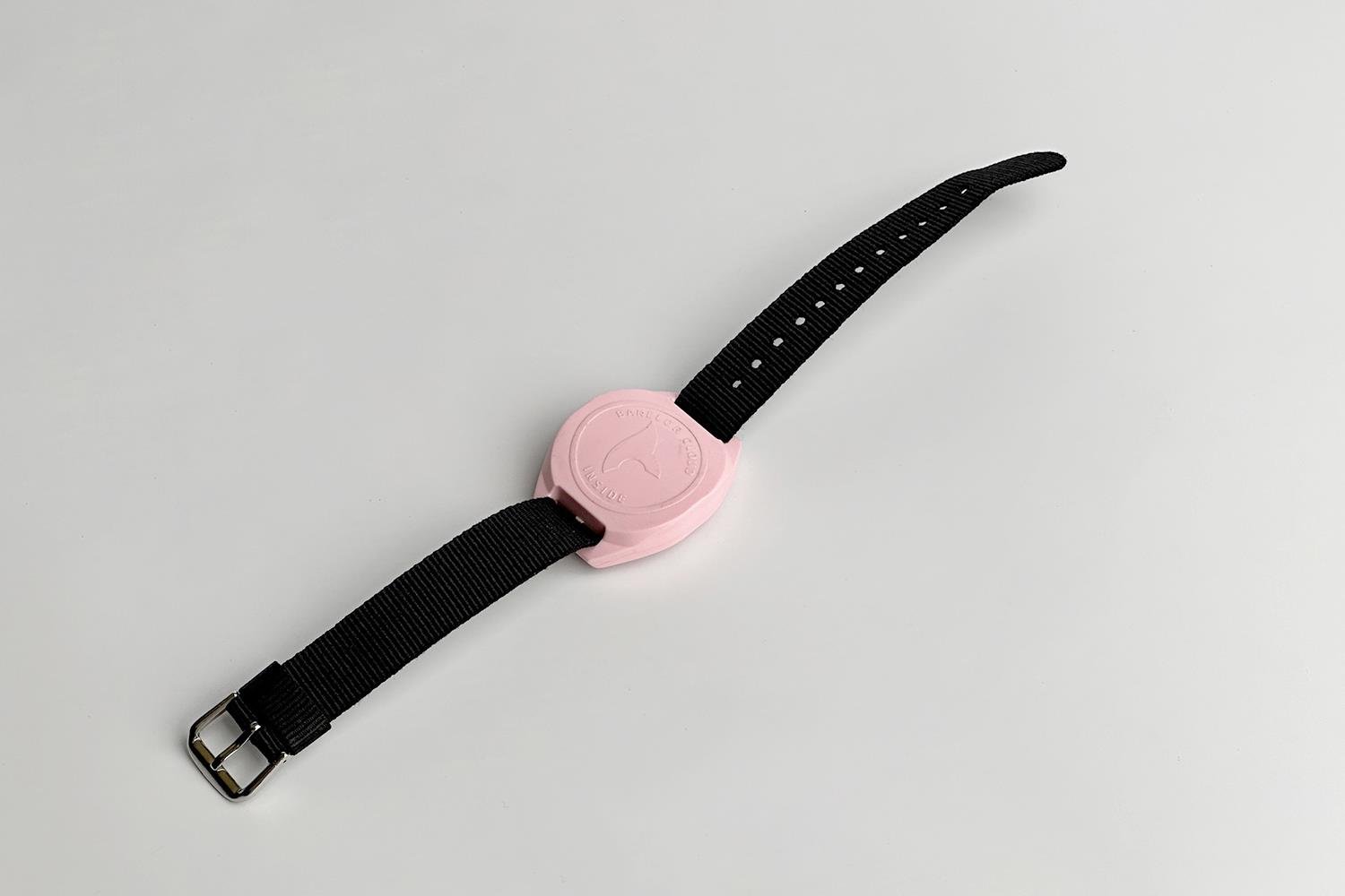 Bakelor Aktif RFID Pembe Ayarlanabilir Bileklik Tag