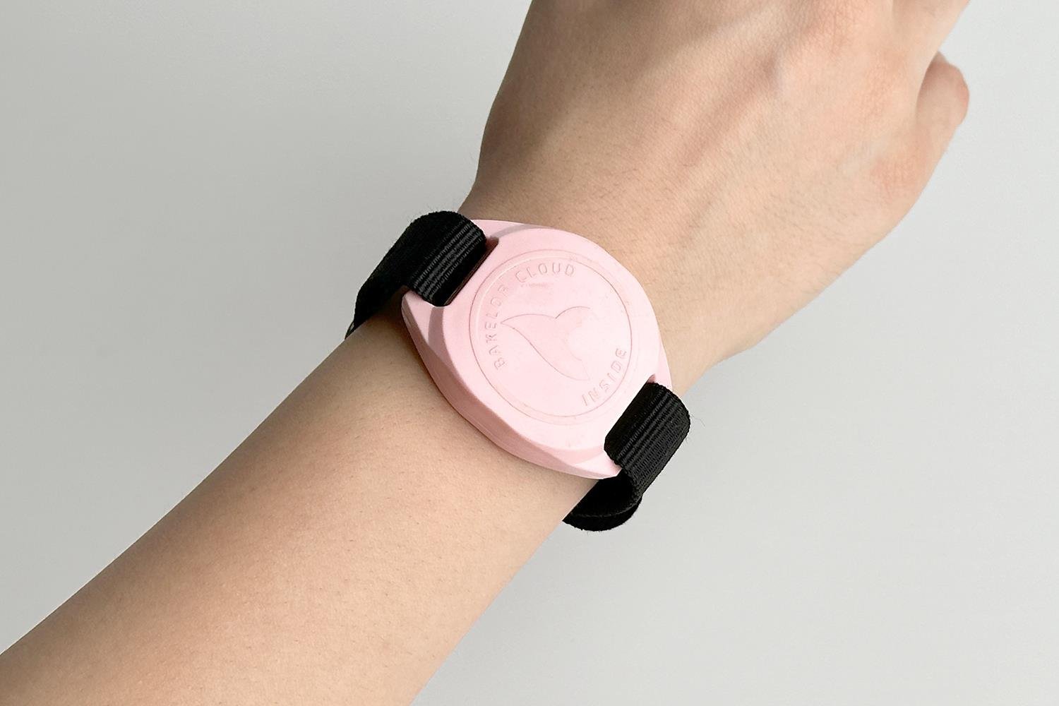 Bakelor Aktif RFID Pembe Ayarlanabilir Bileklik Tag