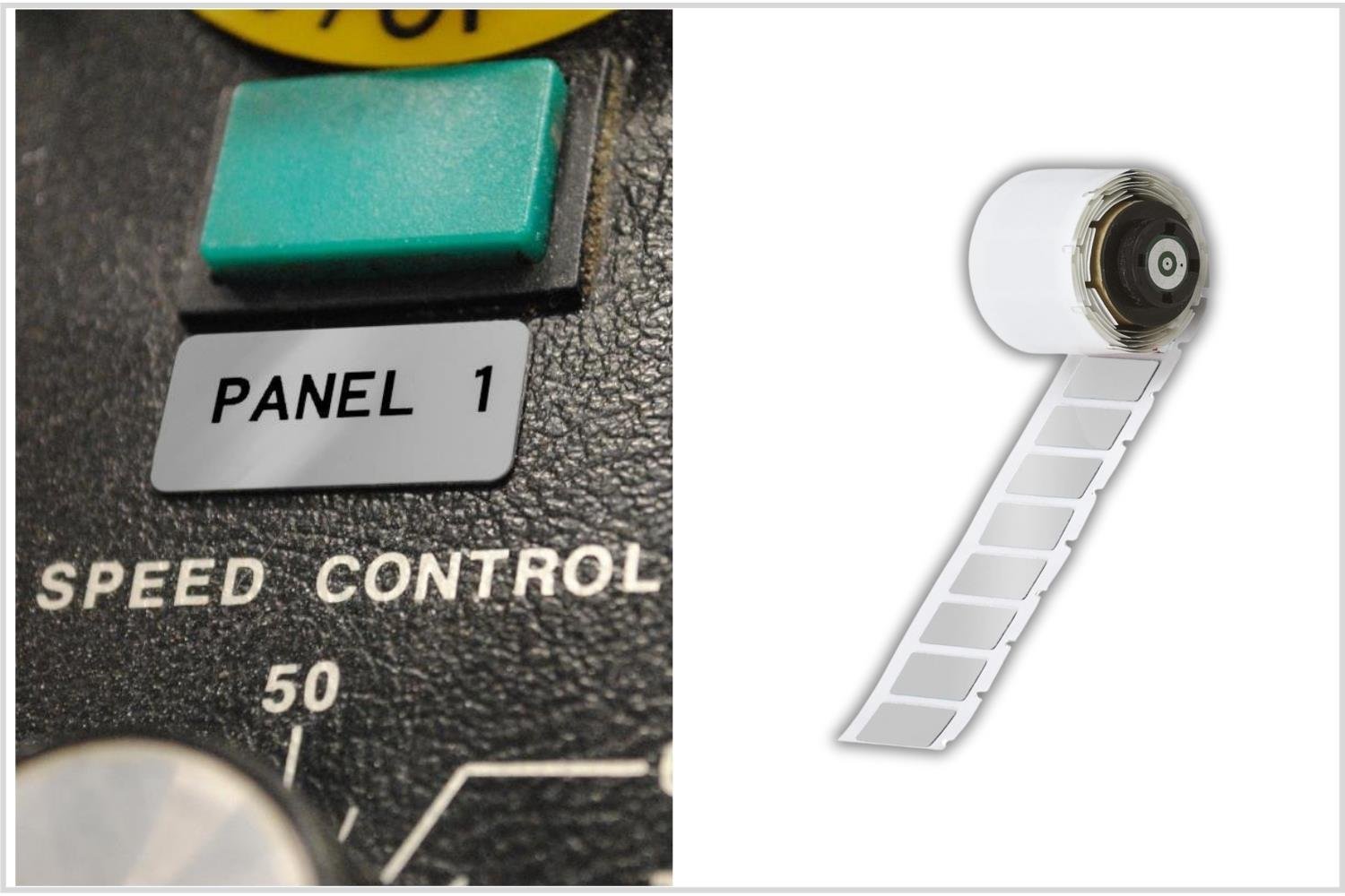 Brady M7-3-7593-WT ve Y5095626 Endüstriyel Alanlar İçin Kimyasal Dayanıklı Etiketler