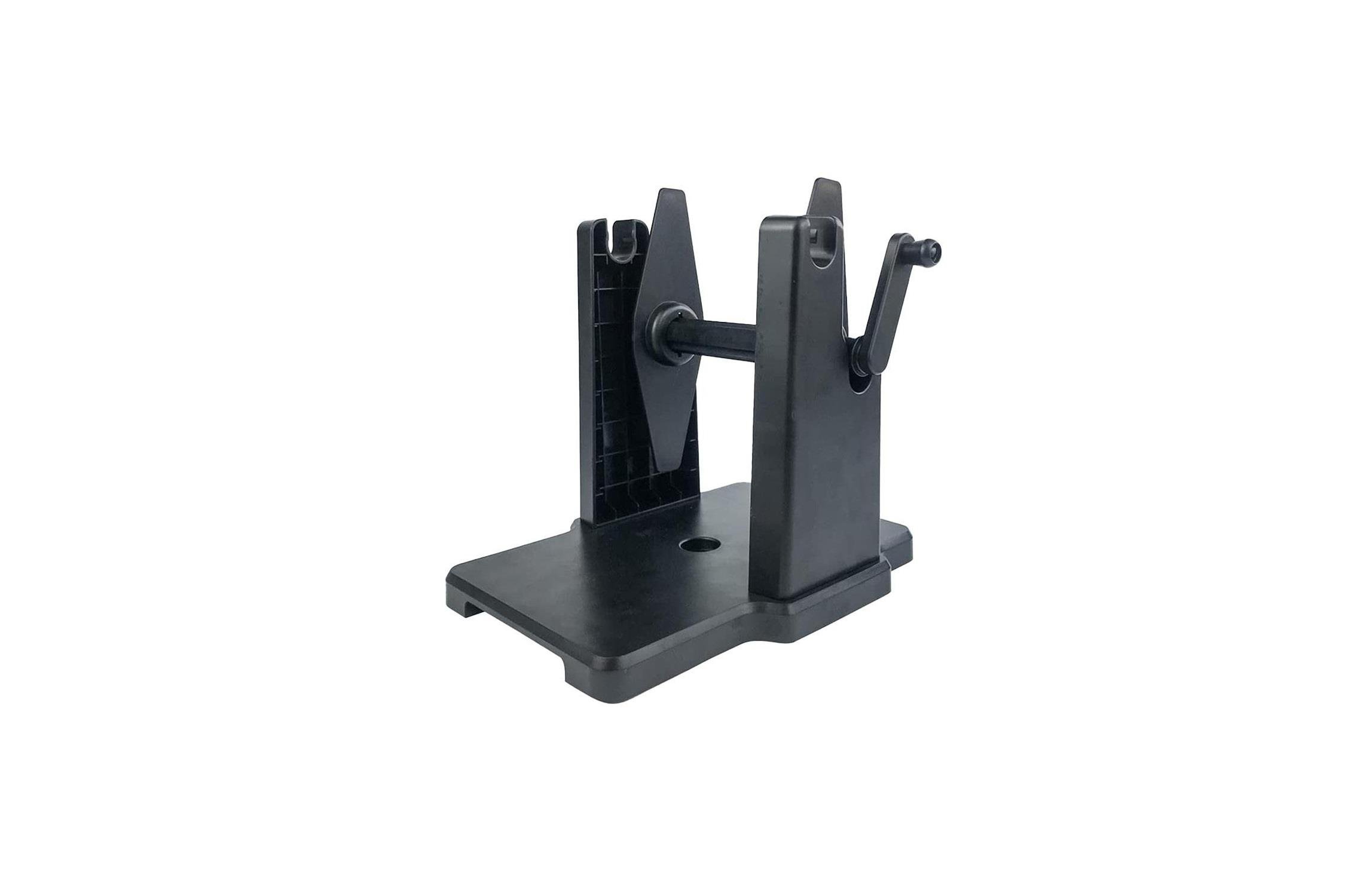 أداة إعادة لف الملصقات اليدوية / القابض للبكرات الكبيرة - حامل ورق الباركود الخارجي - أداة إعادة لف الملصقات من Beiyasi - طابعة كرنك يدوية عالمية دعامة