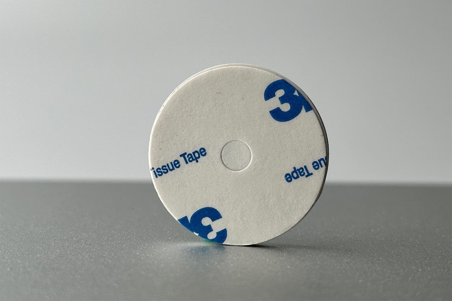 Delikli NFC Etiket 30 mm Dia (metal üstü - vidalanabilir - 3M yapışkanlı)