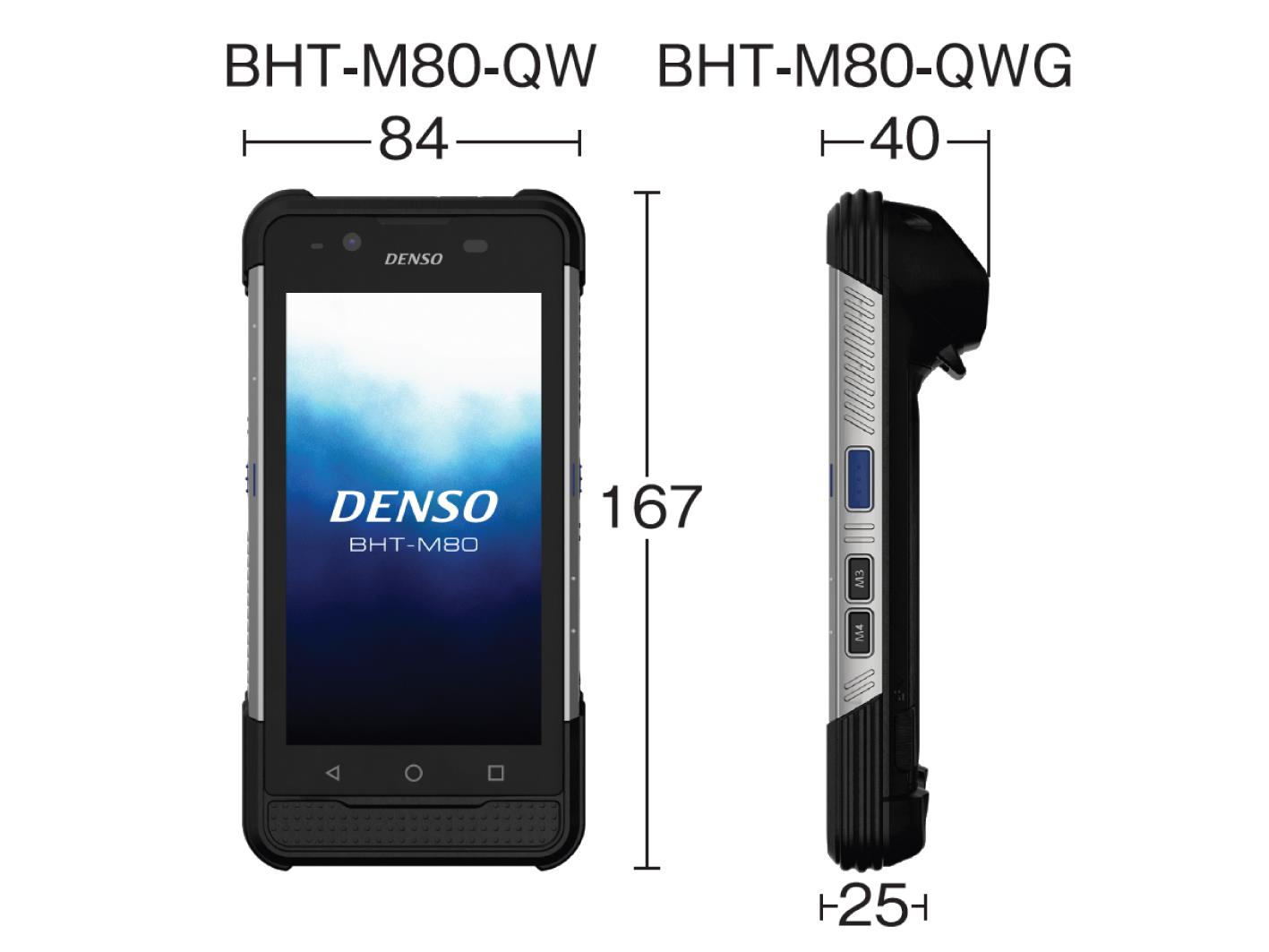 DENSO BHT-M80 RFID El Terminali