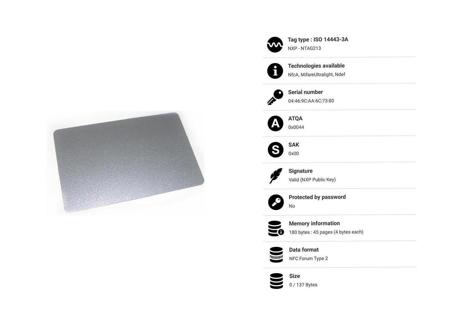 Gri NFC Kart