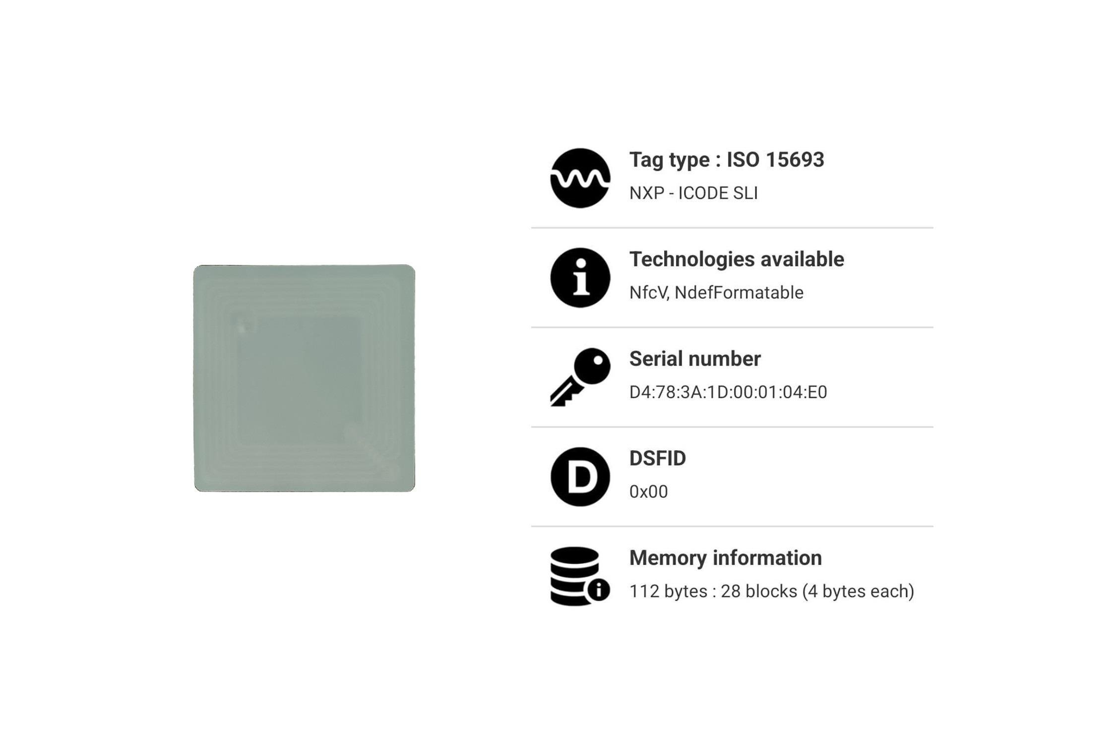 HF RFID Lİbrary Tag NFC ISO 15693