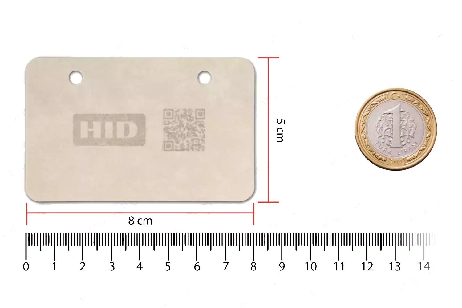 HID High Temperature Label
