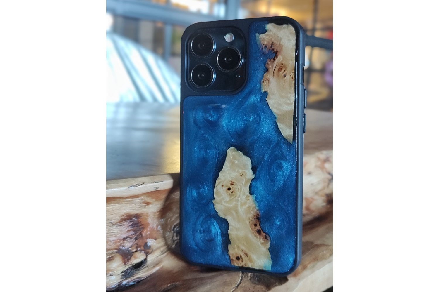 iPhone 13 Pro NFC Akıllı Kılıfı Jolga (801)