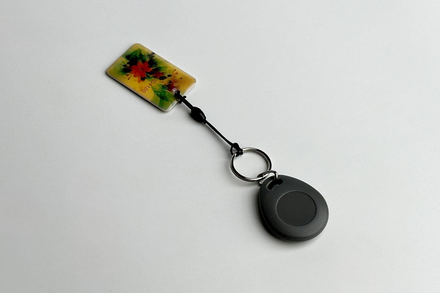 LF 125 Khz Proximity Gri Anahtarlık (ID BASKISIZ)