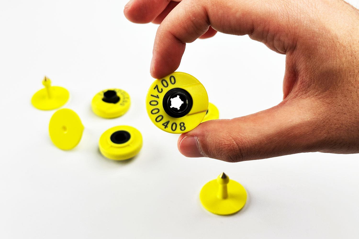 LF 134.2 KHZ Küçükbaş Hayvan Kulak Küpesi